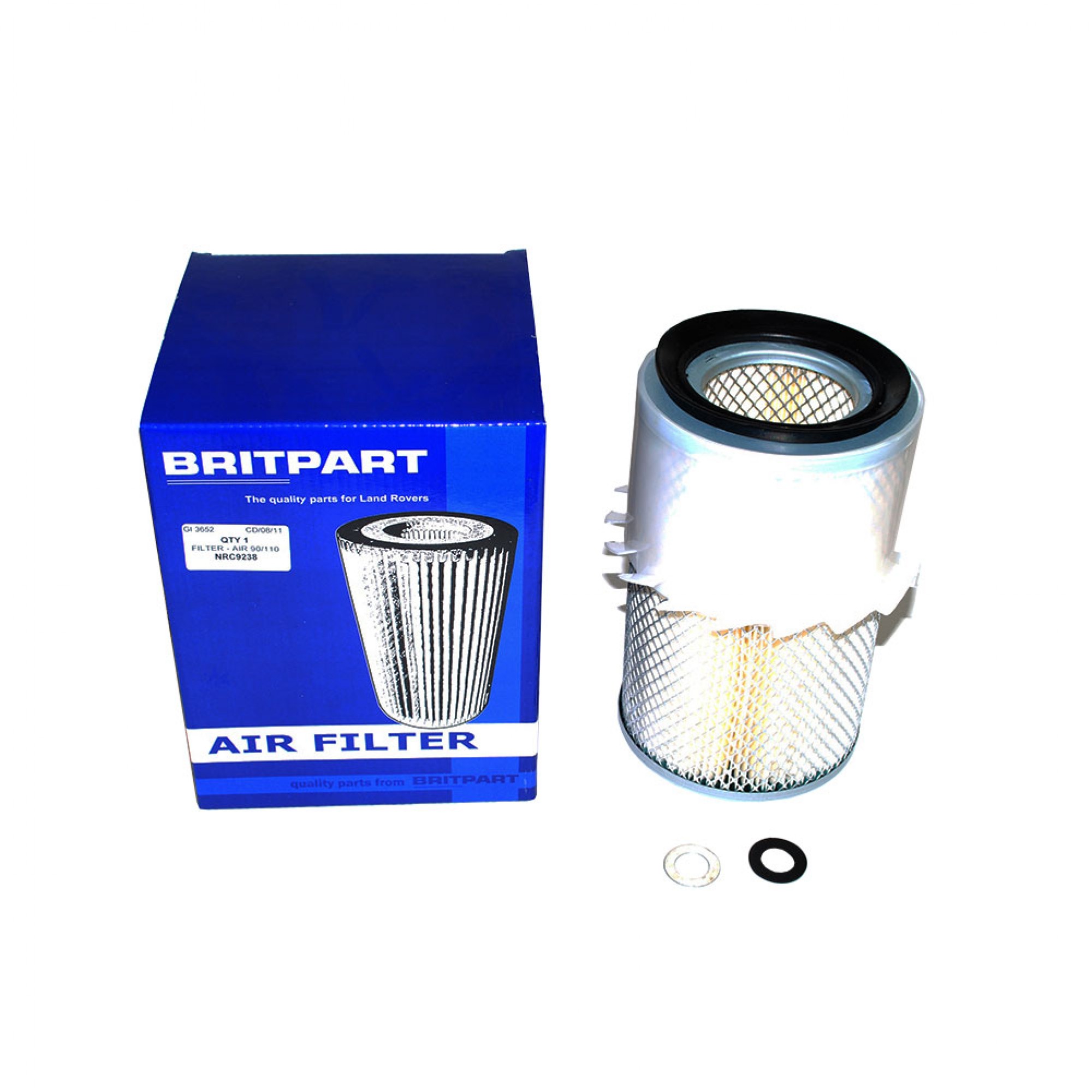 Element Air Cleaner 90-110 4 Cylinder Petrol Or Diesel Except Tdi. to 2006 - NRC9238