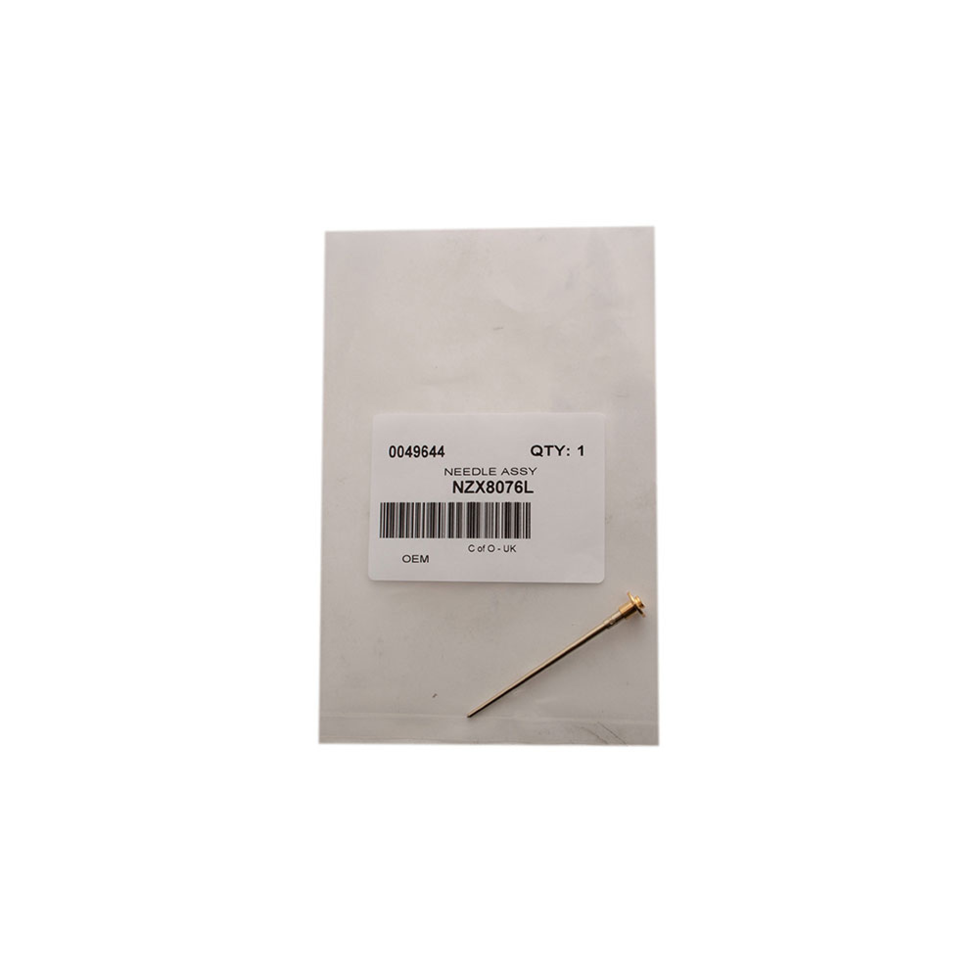 NZX8076L - Needle for Su V8 Carburettor