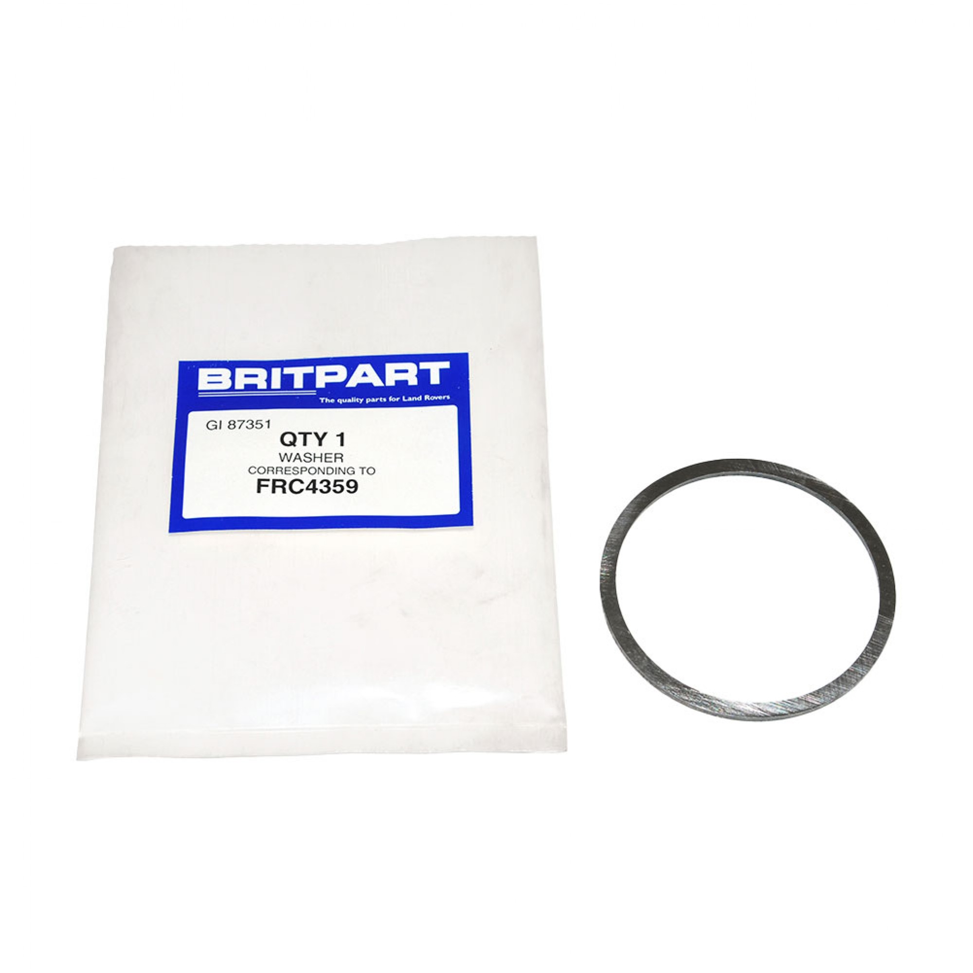 FRC4359 - Shim Constant Pinion 2.47mm LT77 Lr R/R and Disco