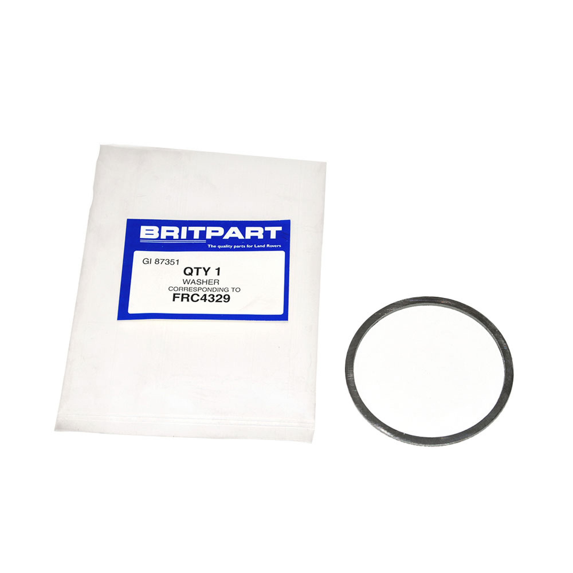 FRC4329 - Shim Constant Pinion 1.57mm LT77 Lr R/R and Disco