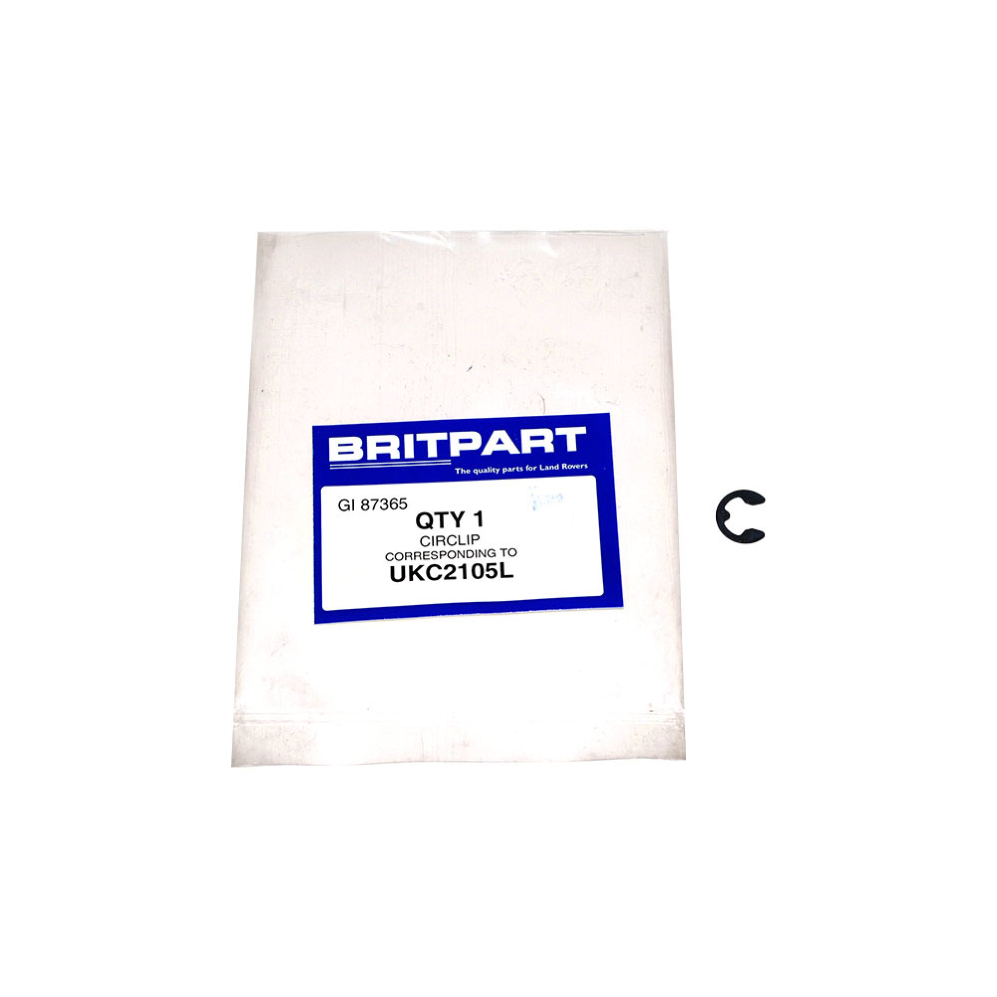 UKC2105L - Circlip 5TH Gear Fork LT77 and LT85