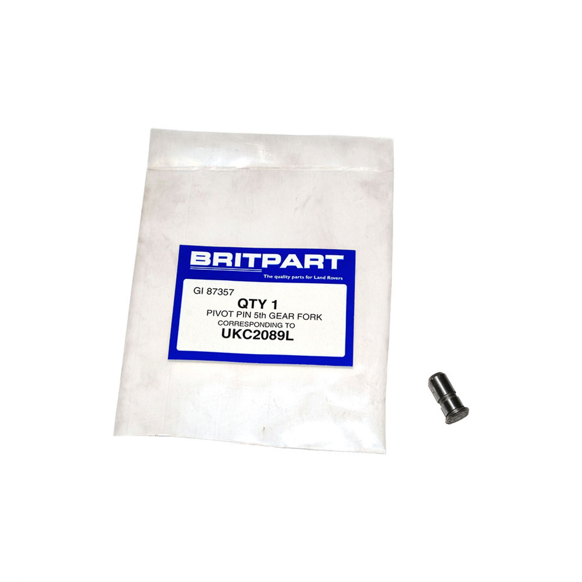 UKC2089L - Pivot Pin for Fork Assembly 5TH Gear