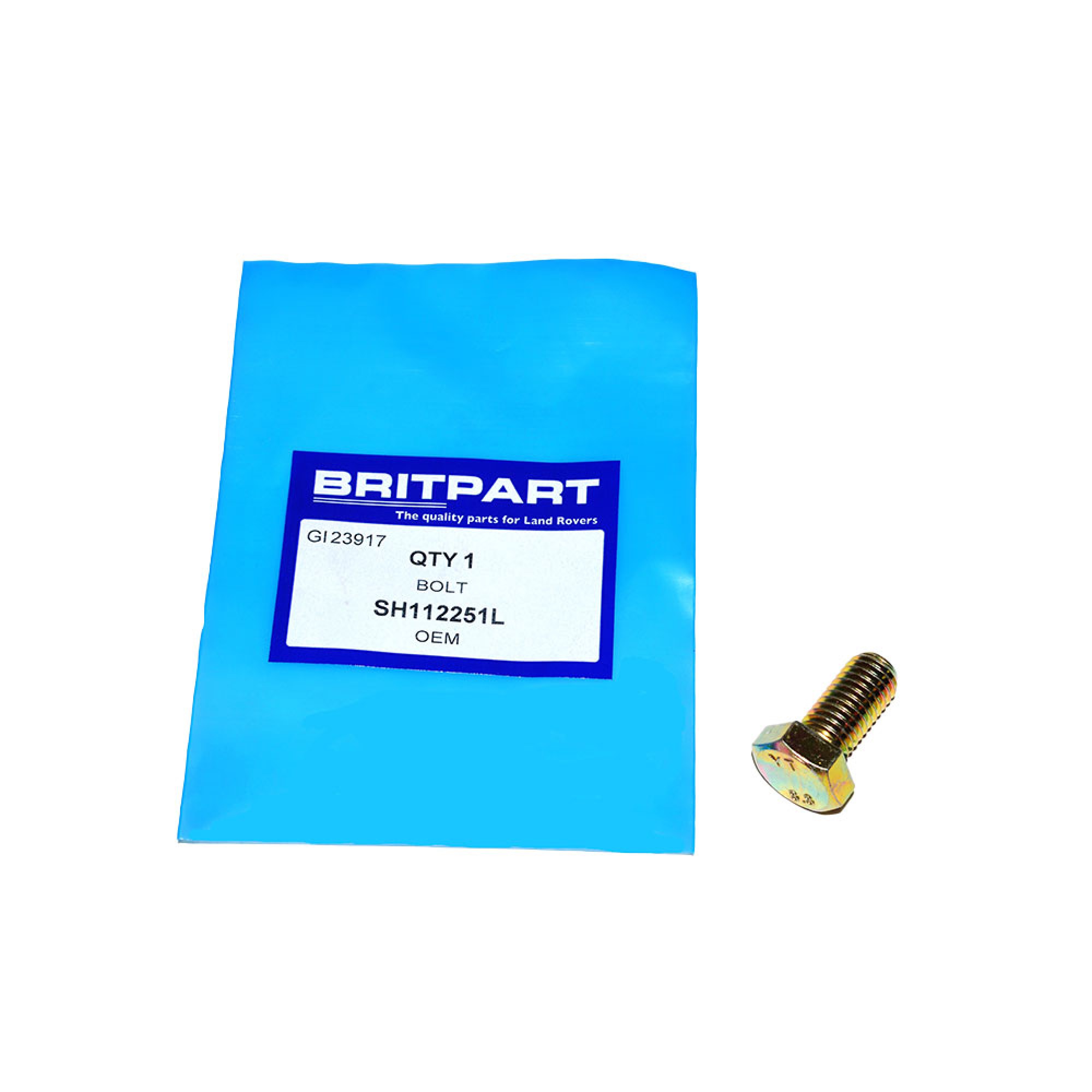 SH112251L - Hex Head Setscrew M12 x 25 Transmission Mount and Other Applications