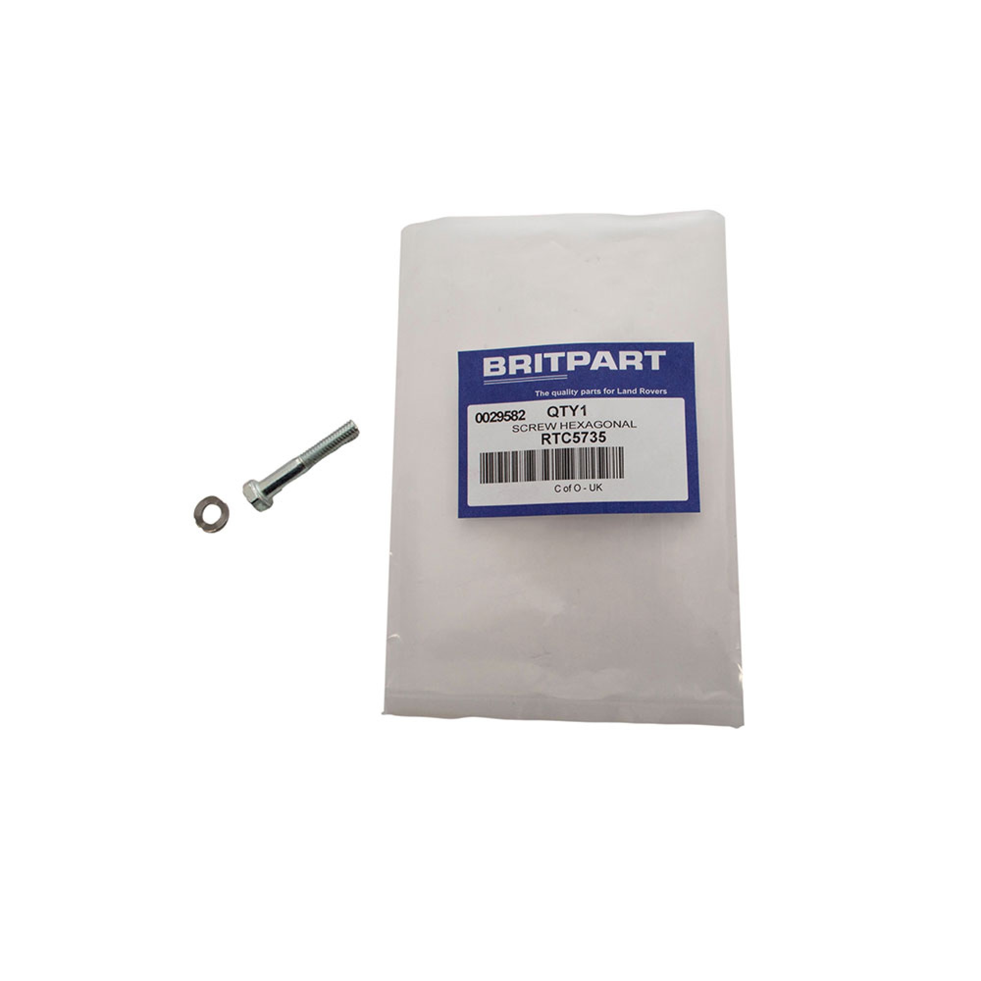 RTC5735 - Bolt for Sump Pan on Auto Gearbox