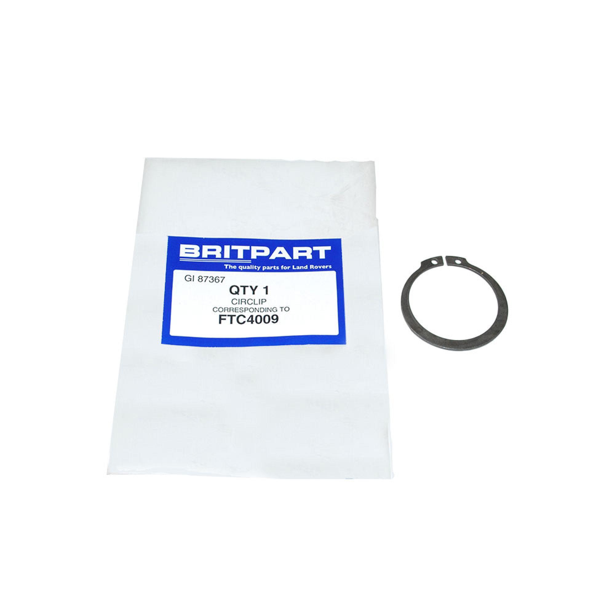 FTC4009 - Circlip 1ST 2ND Hub LT77