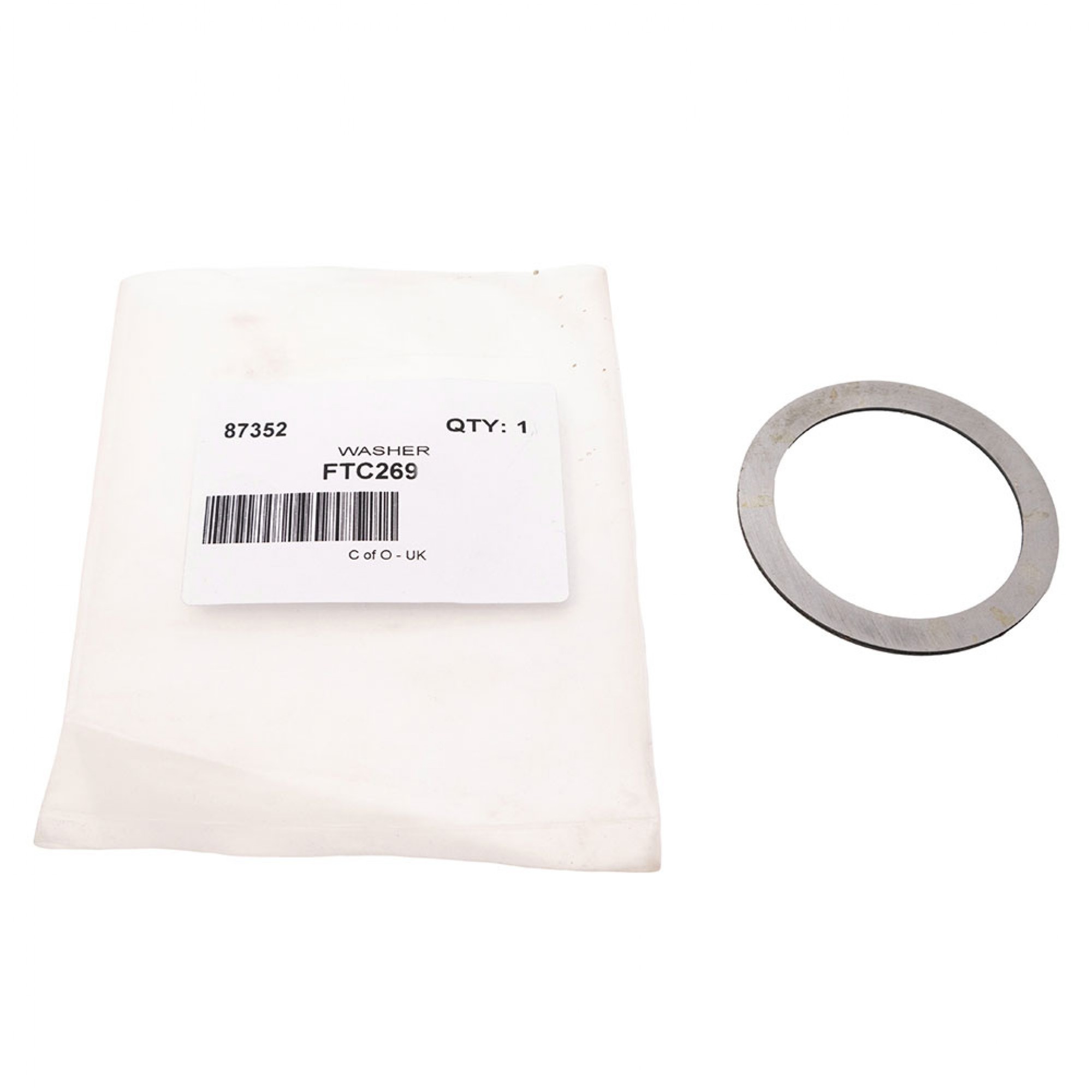 FTC269 - Shim for Layshaft 1.57mm from Suffix F. LT77