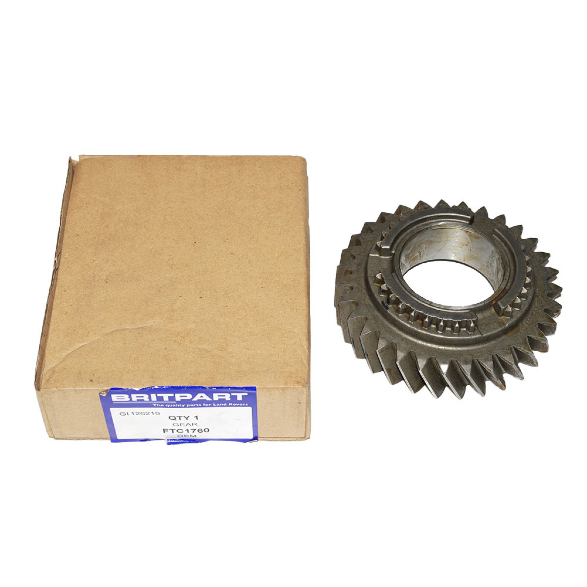 FTC1760 - Gear First Speed LT77 Suffix H Gearbox 50A Suff H Land Rover 90/110