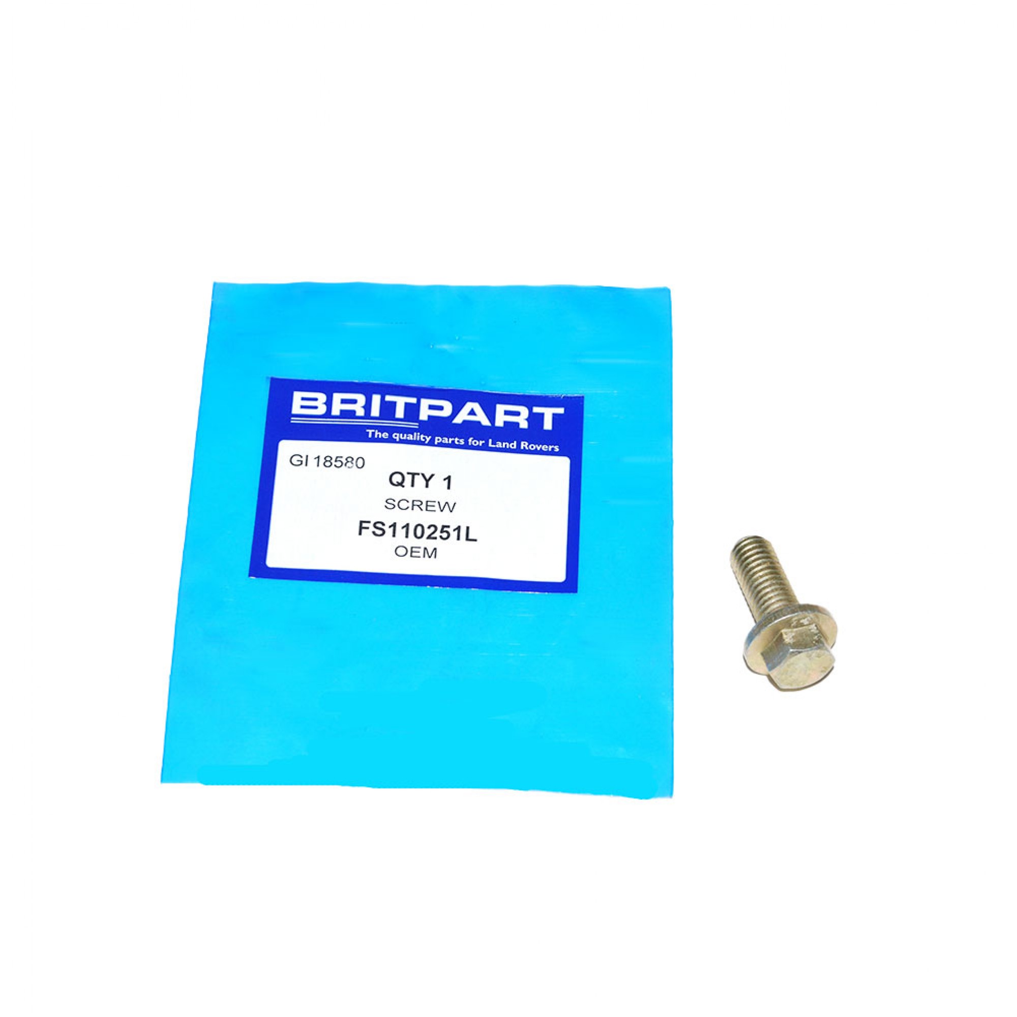 FS110251L - Set Screw M10 x 25 Flange Head Many Applications