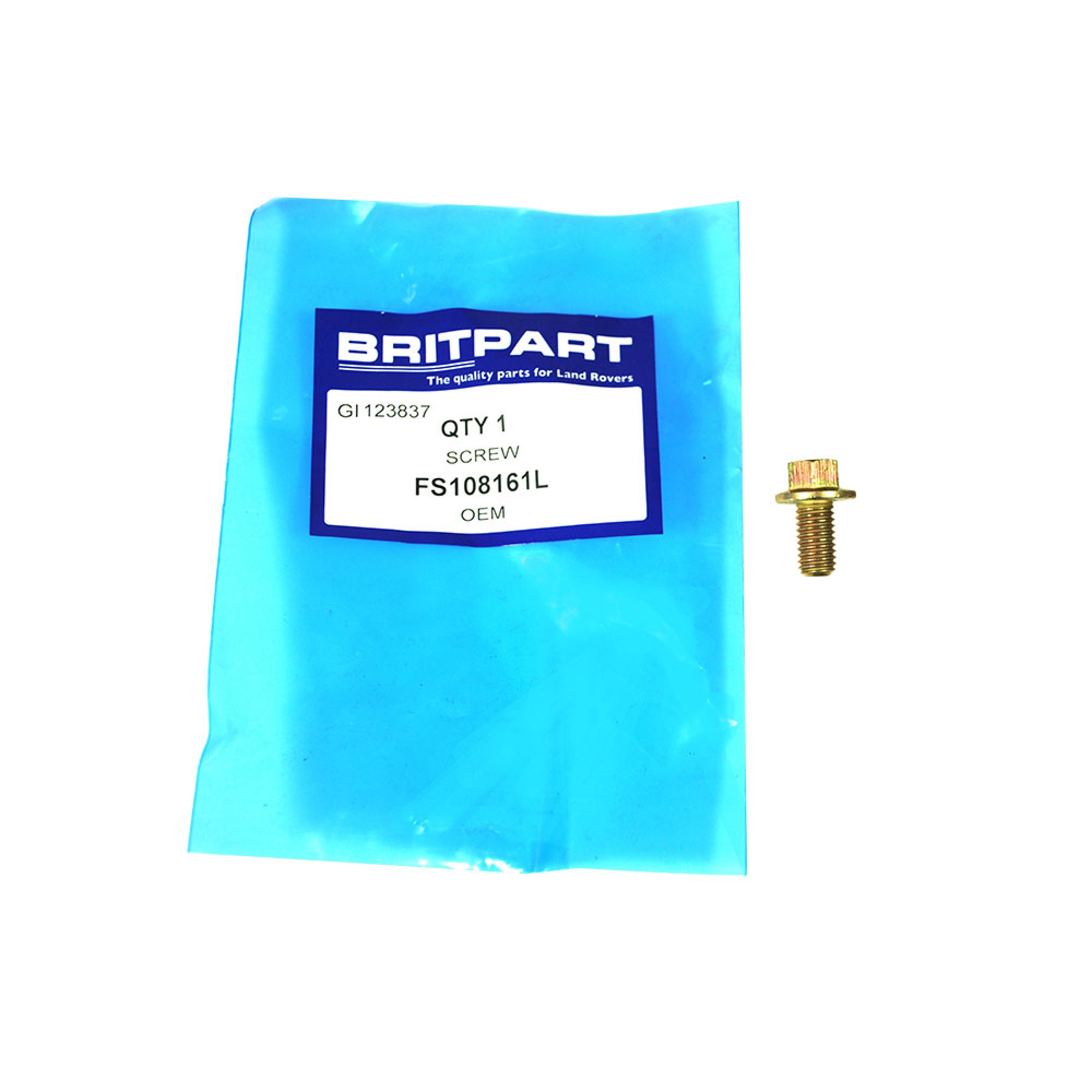 FS108161L - Screw Flanged Head 8mm x 16mm