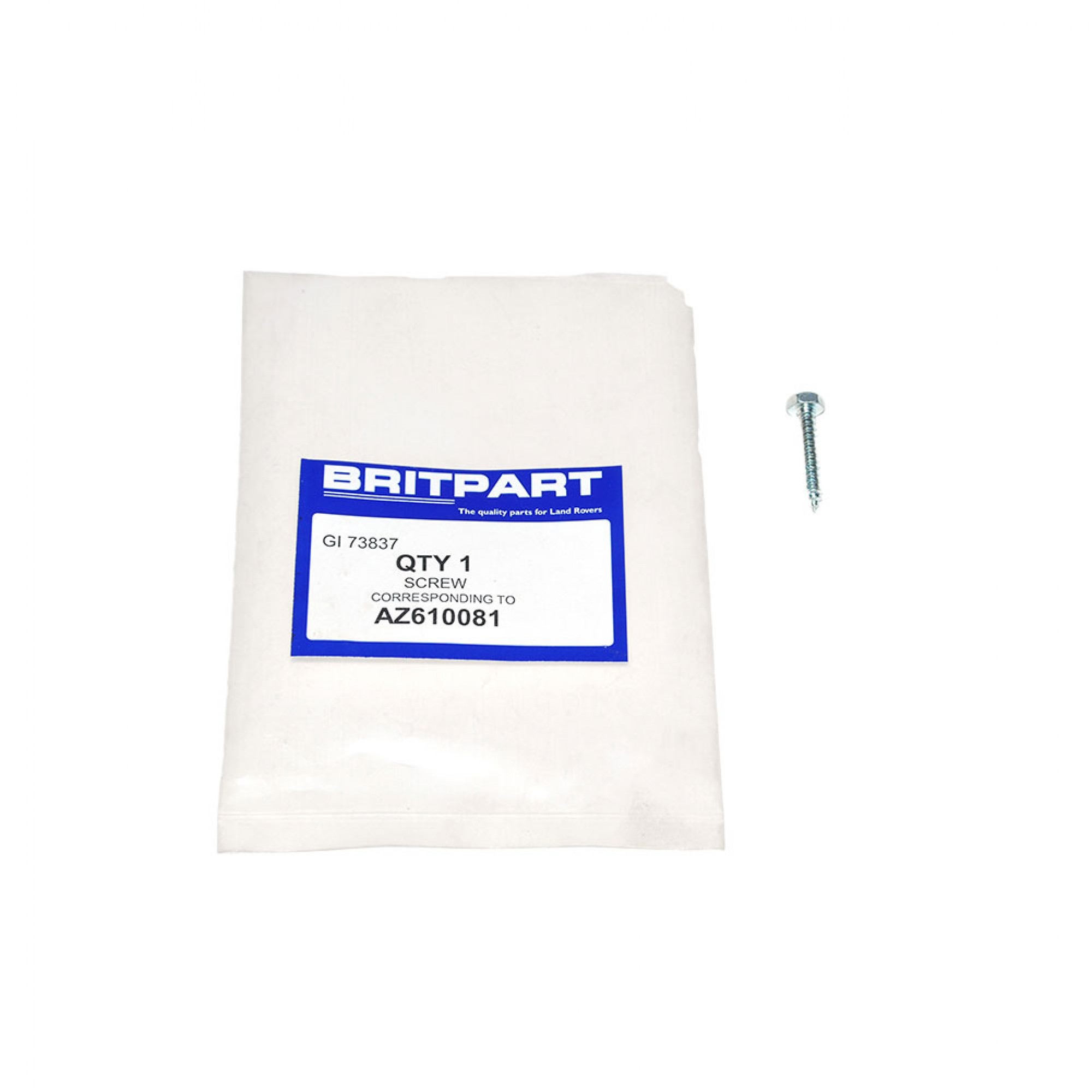 AZ610081 - Special Screw Instrument Cowl to Dash Rail 90/110.