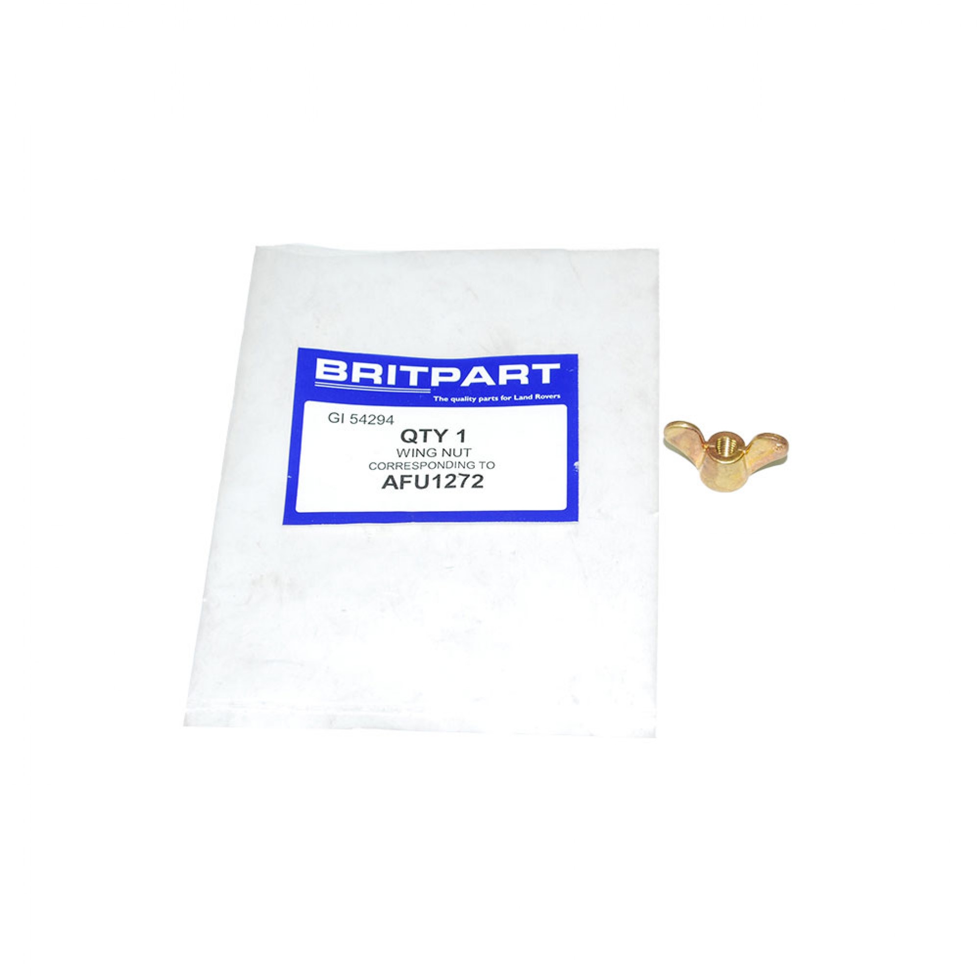 AFU1272 - Wing Nut M6 Battery Clamp 90/110 Range Rover Classic 1985-95