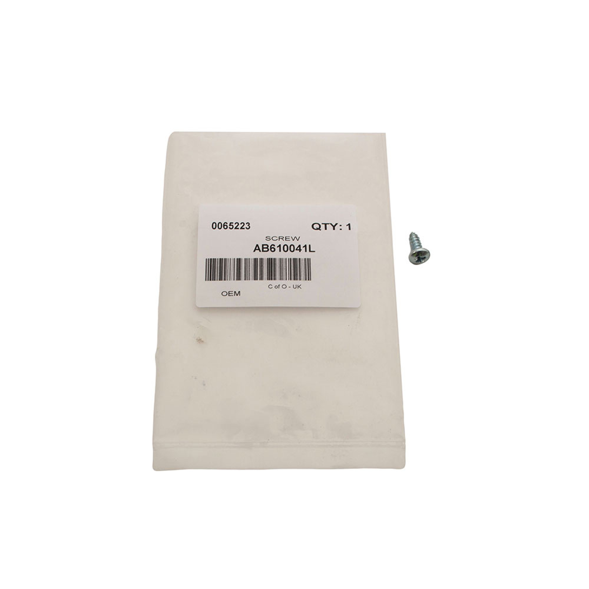 Drive Screw No 10 x 1/2 Inch . - AB610041L