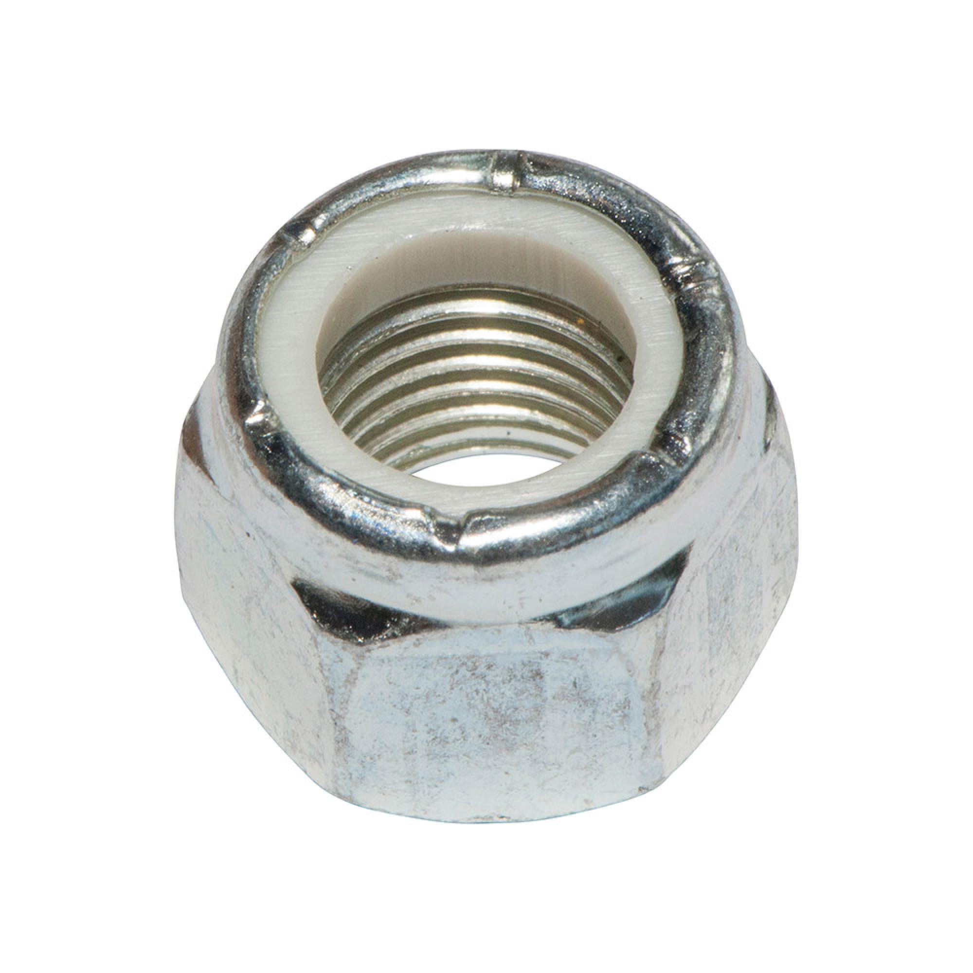 Nyloc Nut 3/8 Inch Unf. Zinc Plated - NY606041L