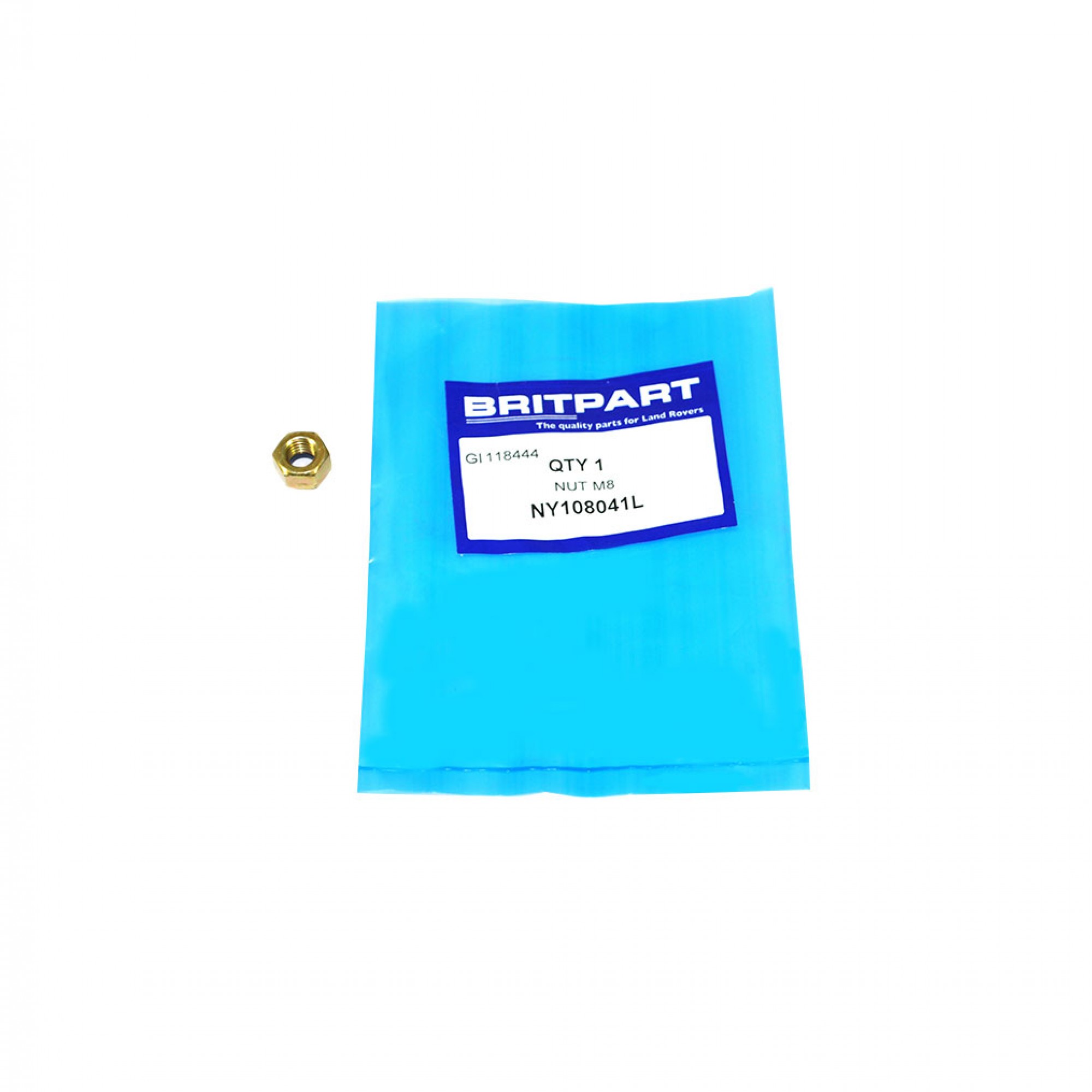 Nyloc Nut M8. - NY108041L