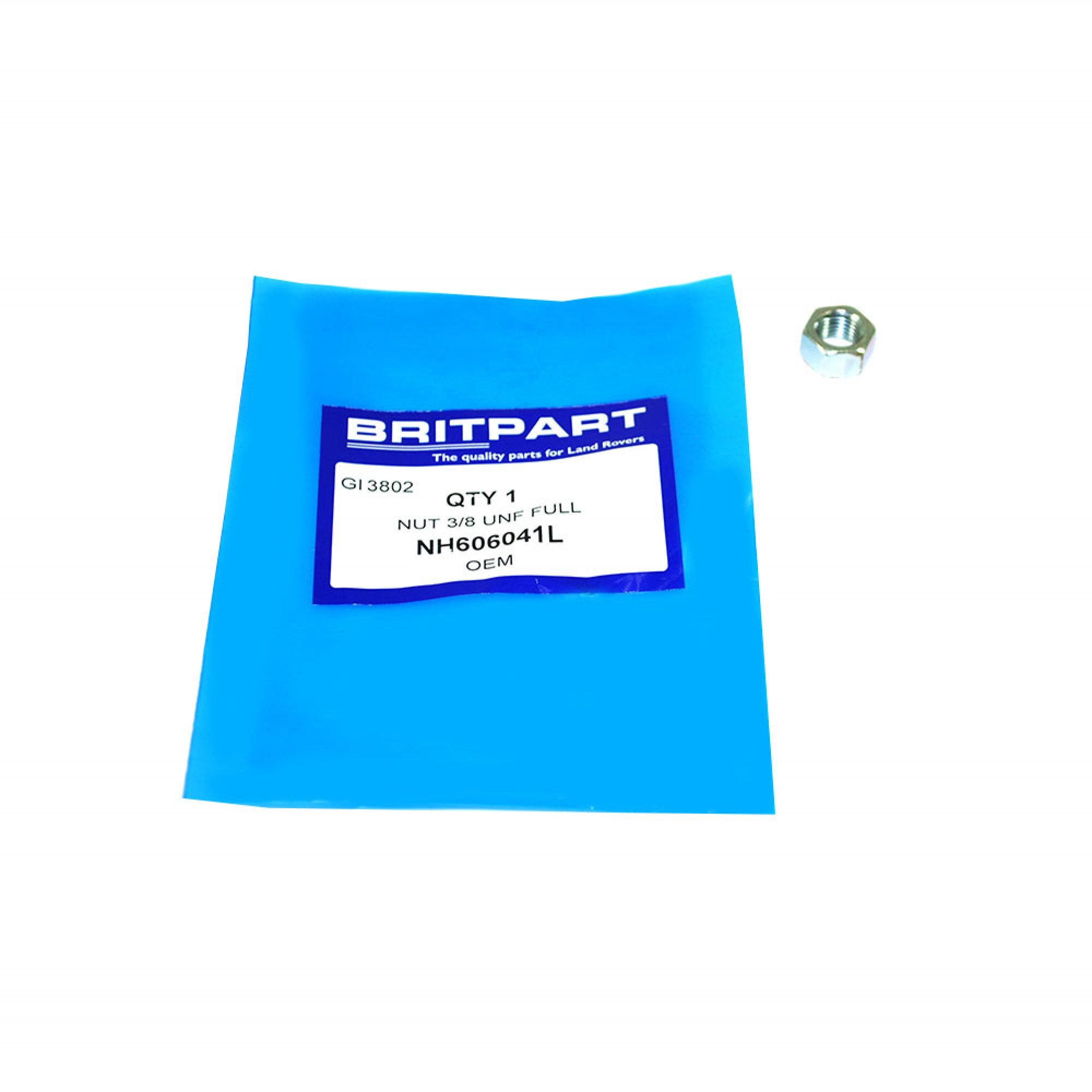 Nut 3/8 Inch Unf. - NH606041L