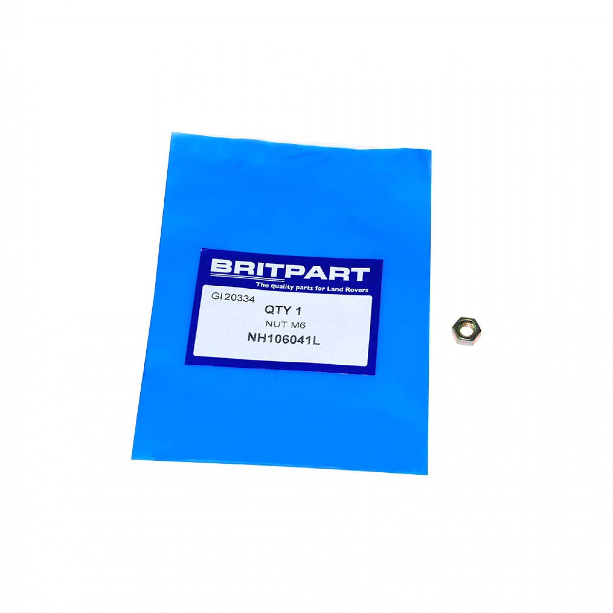 Plain Nut 6mm - NH106041L