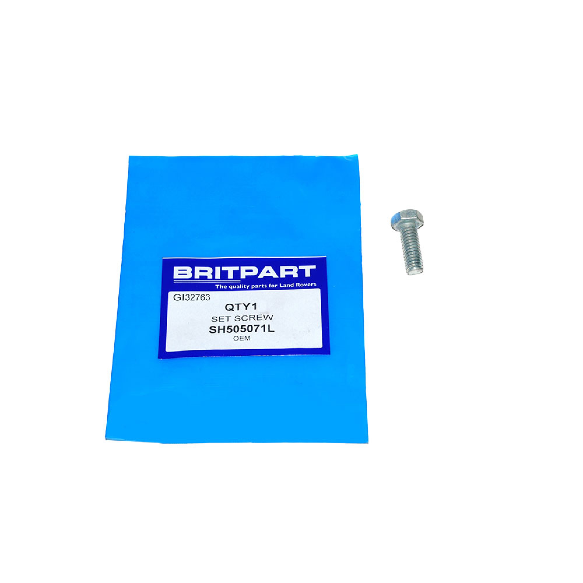 Set Screw Unc 5/16 Inch x 7/8 Range Rover Classic Discovery 90/110 and Series Applications - SH505071L