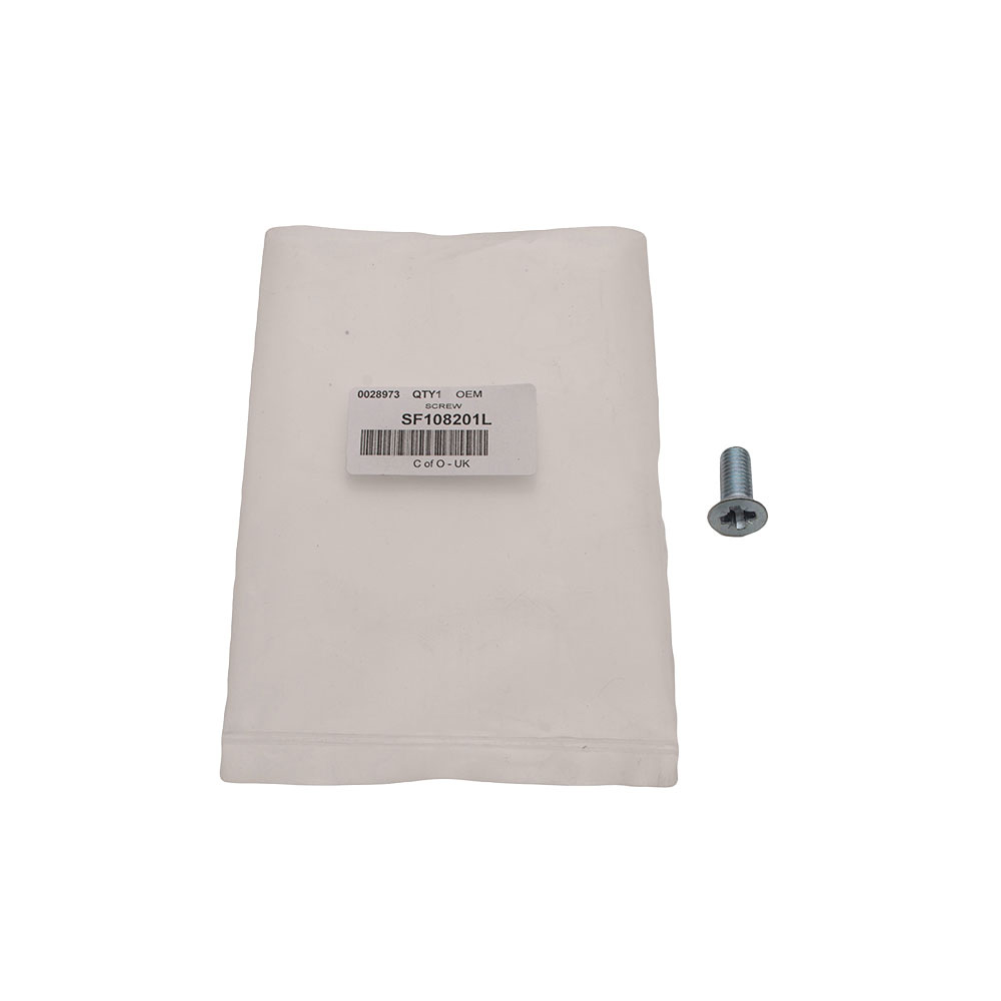 SF108201L - Set Bolt Counter Sunk Metric V.a. M8 x 20mm