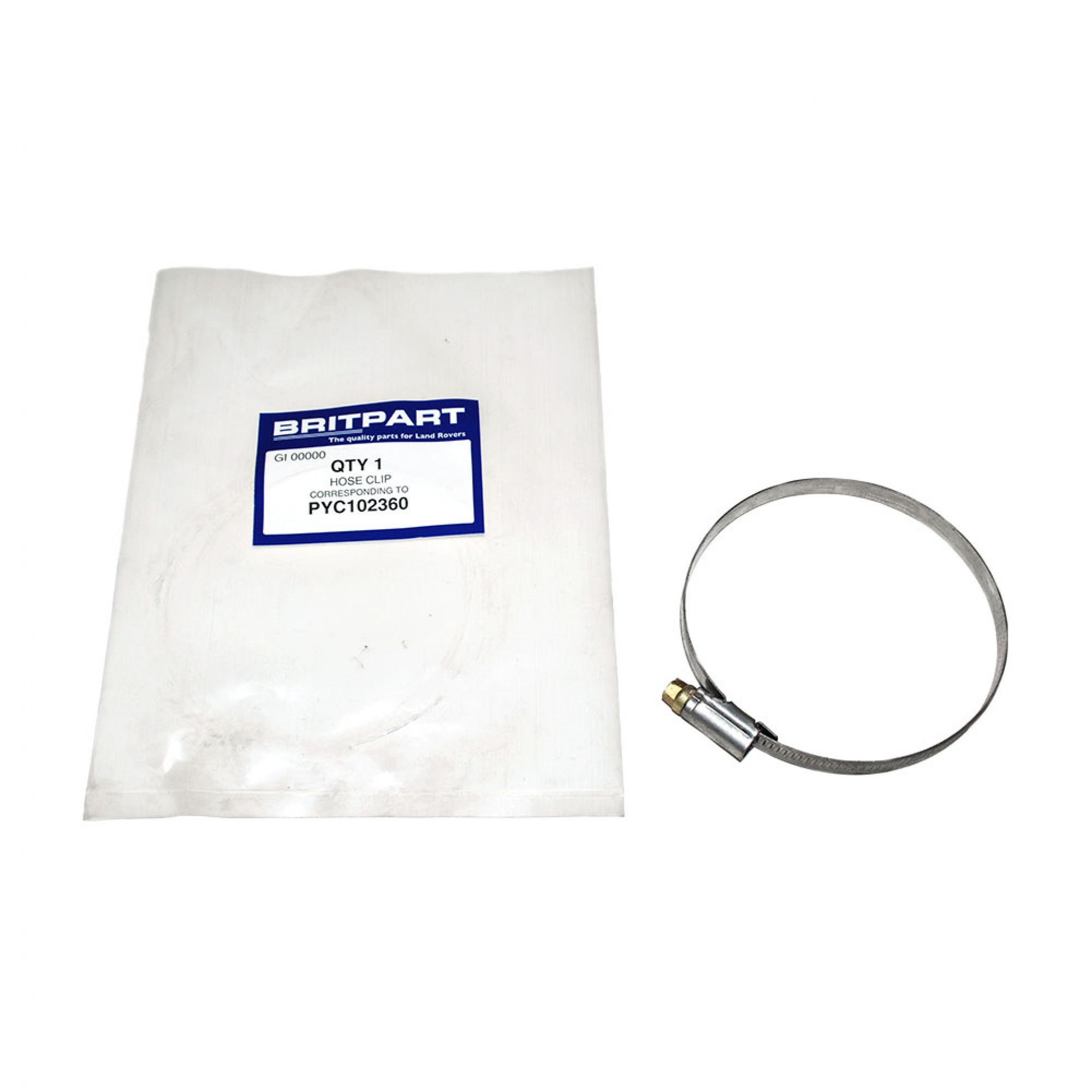 PYC102360 - Hose Clip TD5 Intercooler 80mm and V6 Freelander