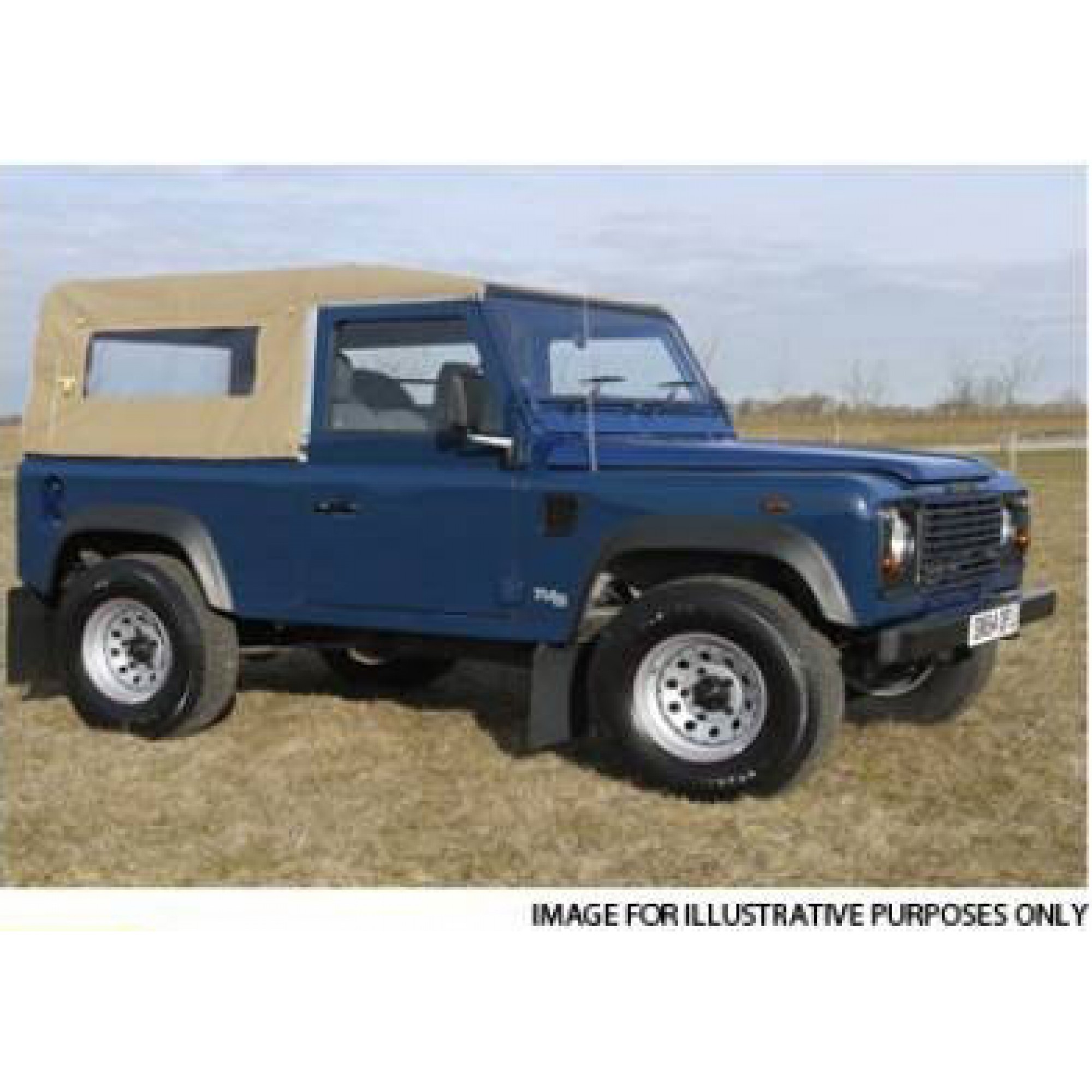 90 Full Hood Plain Khaki Green from AA224094