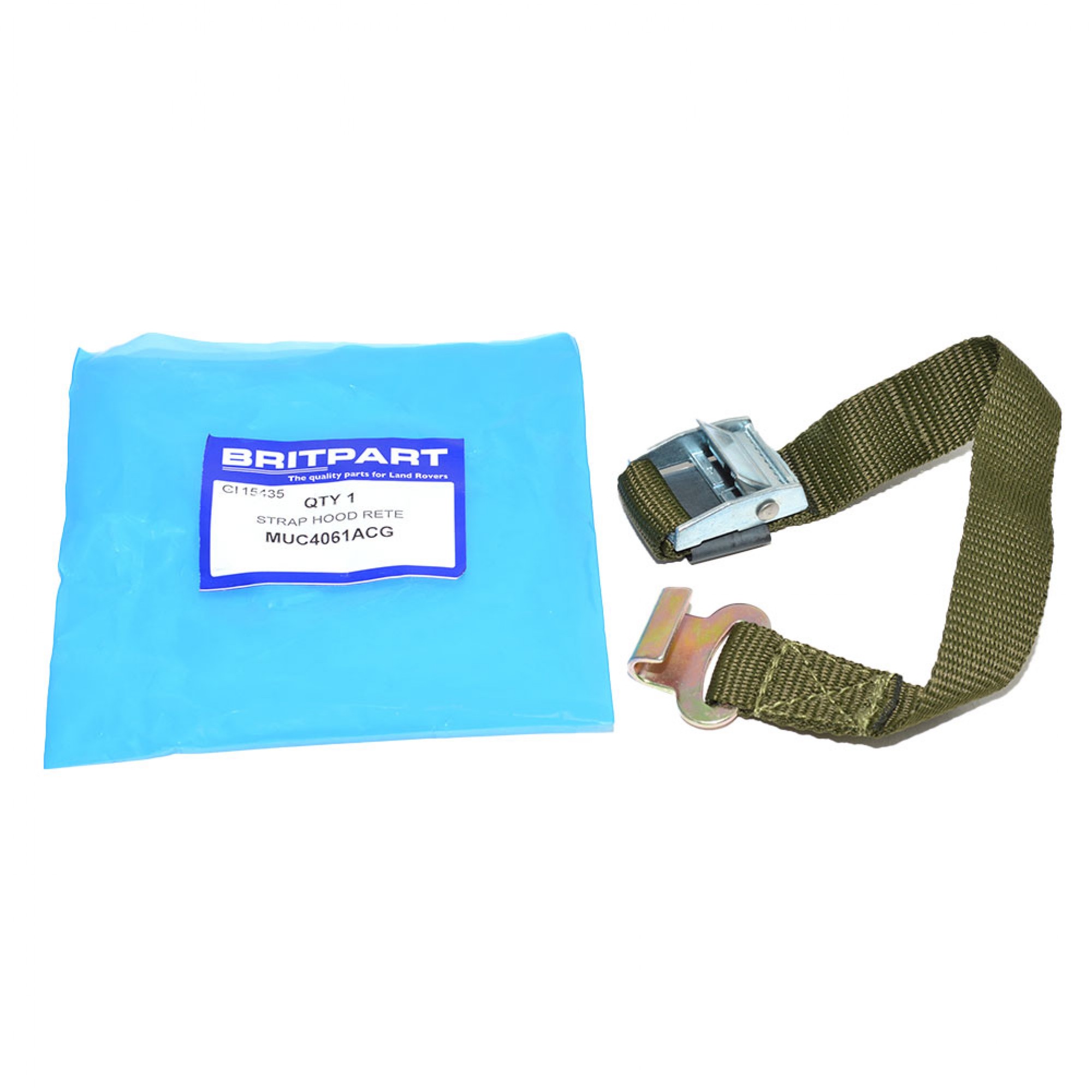 MUC4061ACG - Strap Hood to Header Rail Green 90/110