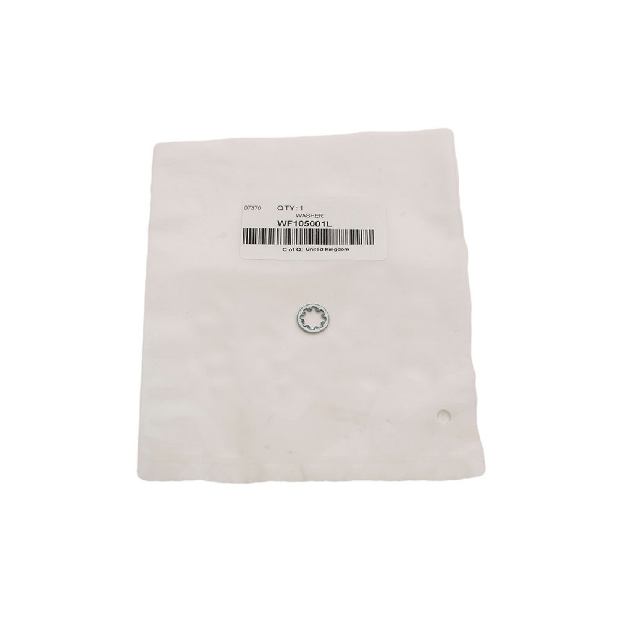 WF105001L - Washer Serated Internal 5mm