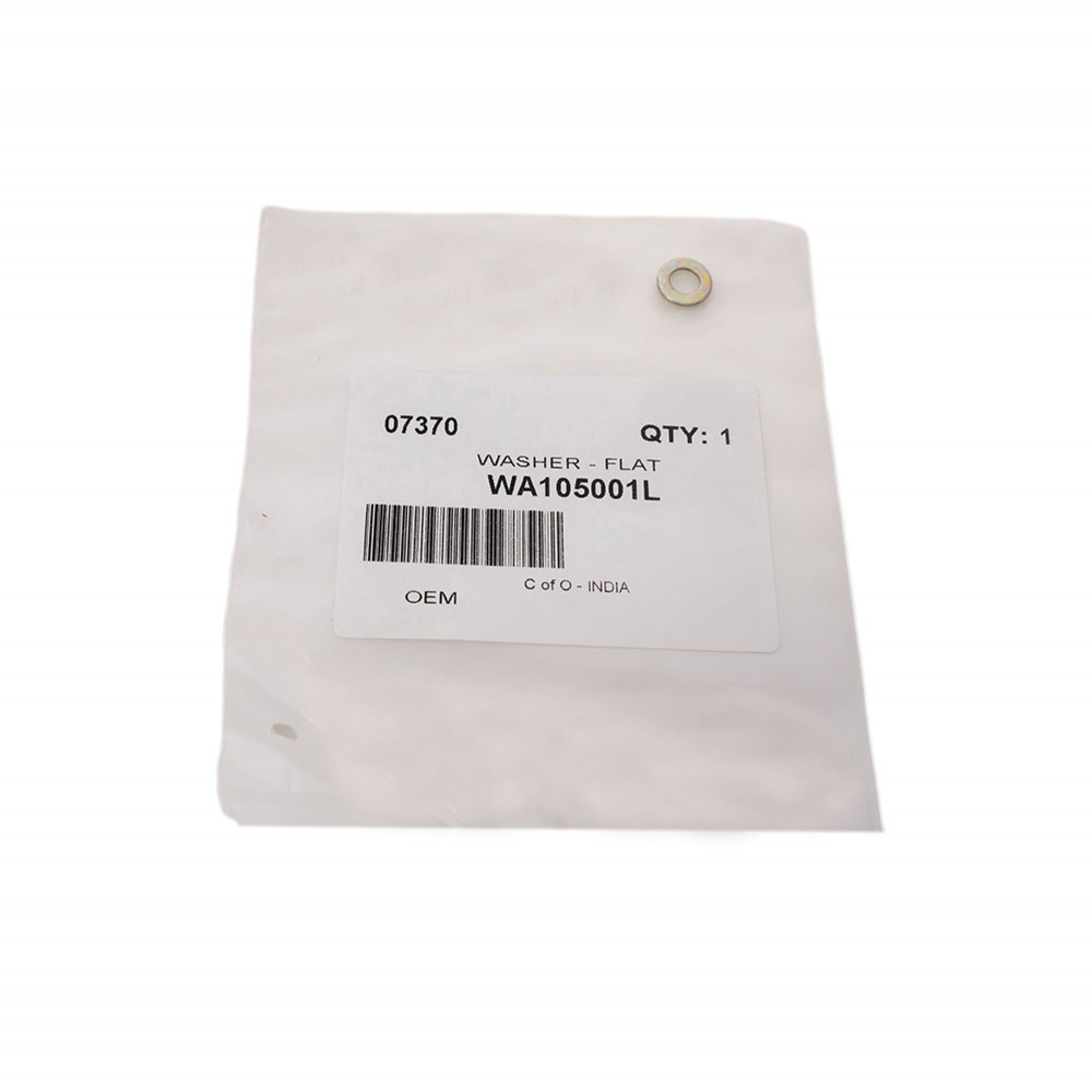 WA105001L - Washer for Bonnet Spare Wheel Mounting 90/110 and Various Other Applications