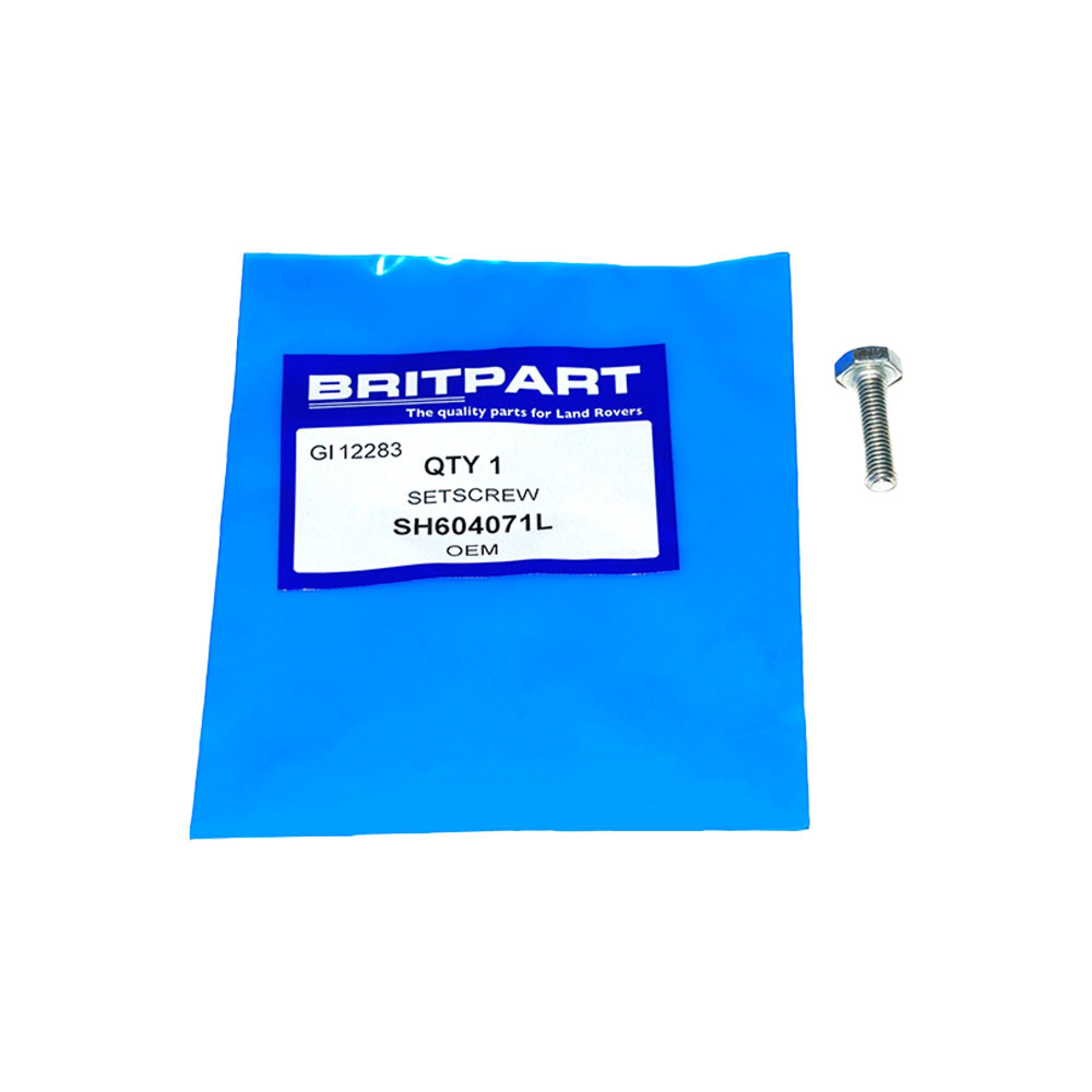 Set Screw 1/4 Unf x 7/8 - SH604071L