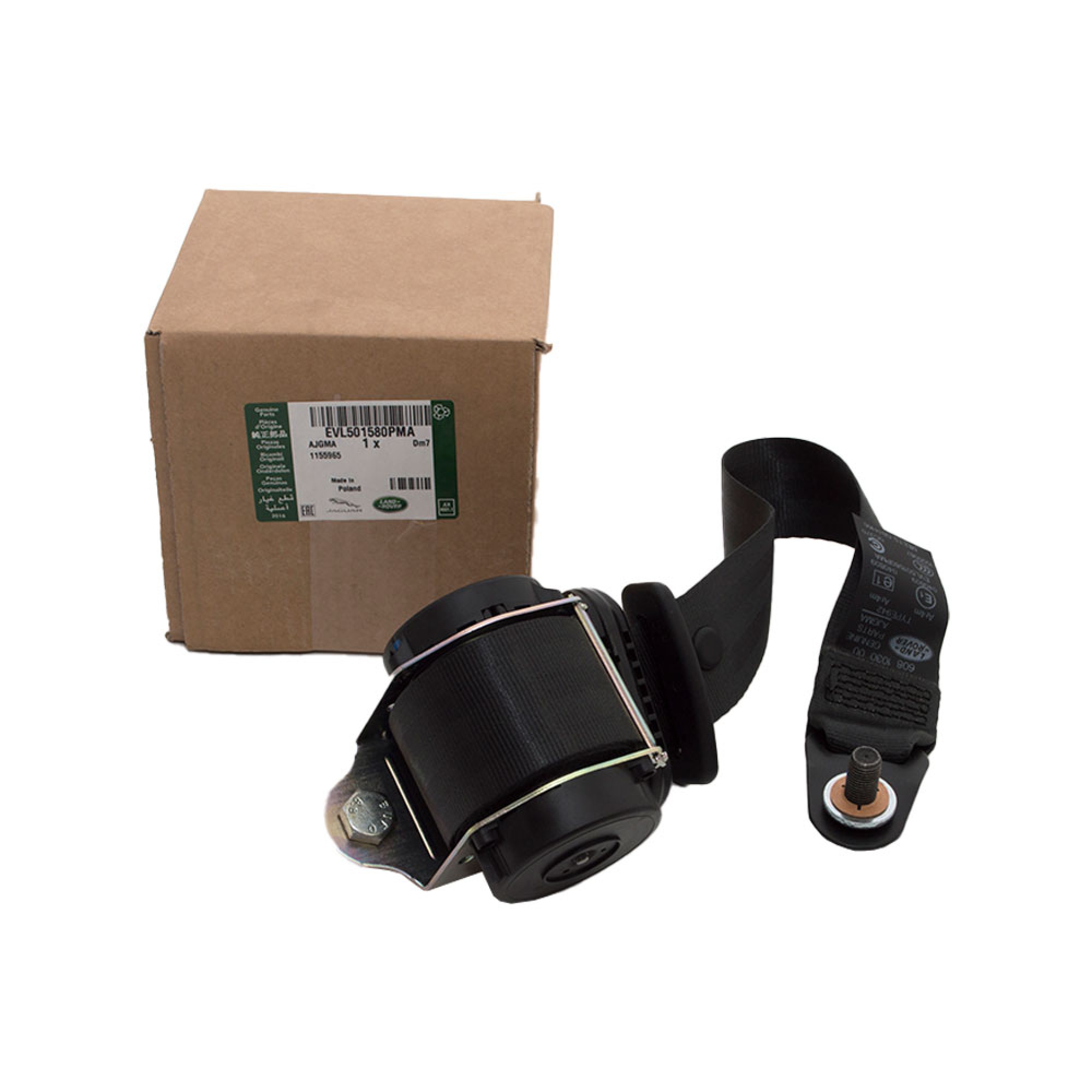 EVL501580PMA - Rear Seat Belt 2007 on - Defender 110 Station Wagon 69397