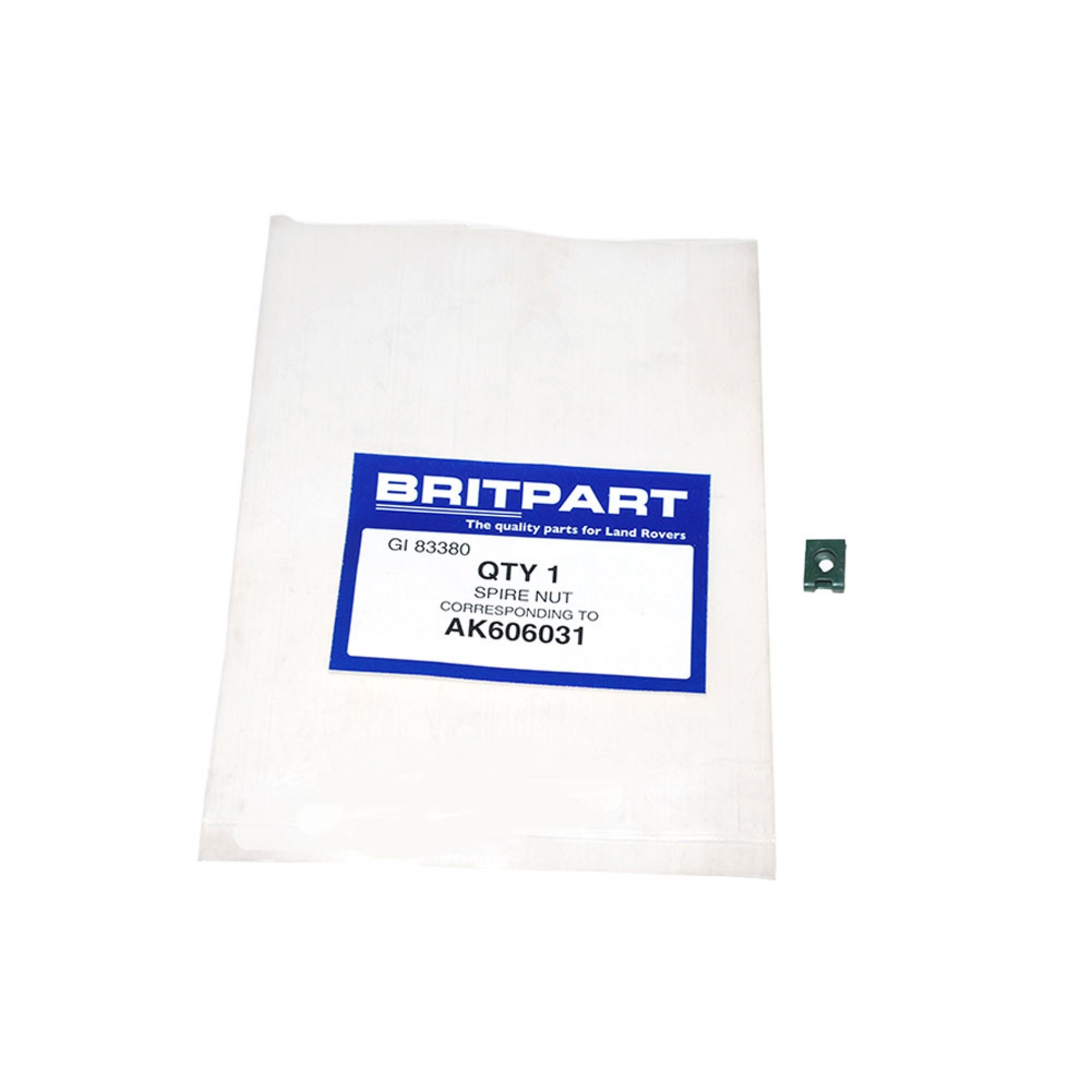 Spire Nut No. 10 U Type - AK606031