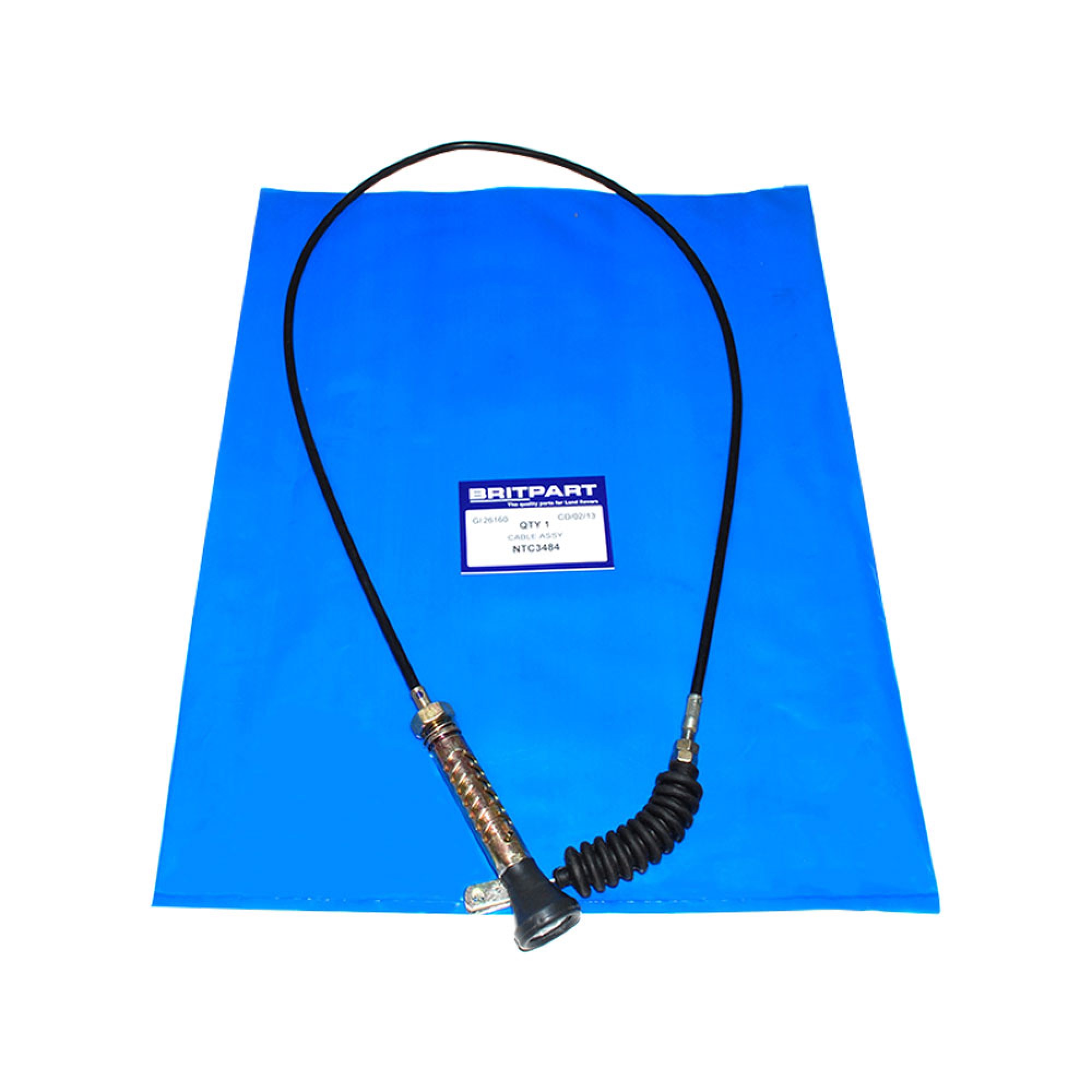 NTC3484 - Hand Throttle Cable up to Vin 456346 R.H.D Diesel.