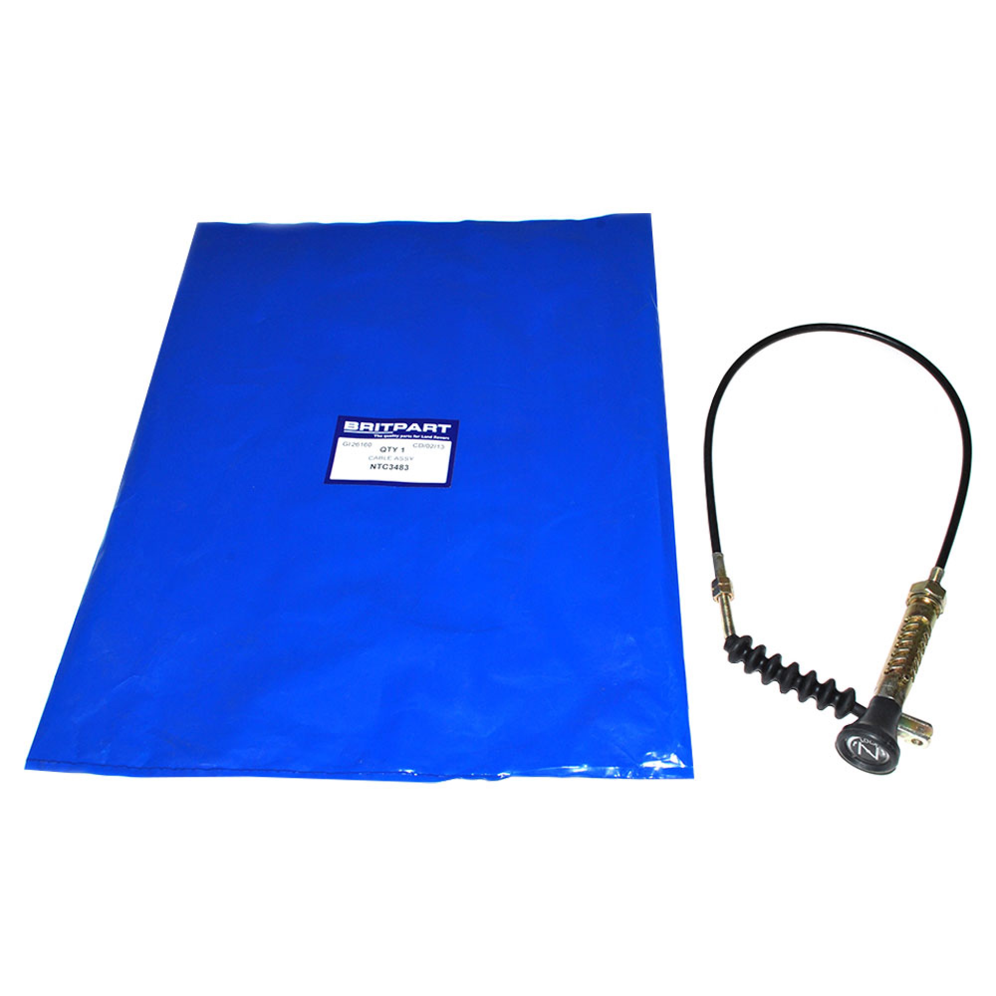 NTC3483 - Genuine Hand Throttle Cable 90/110 L.H.D from Vin 267062 upto 456213