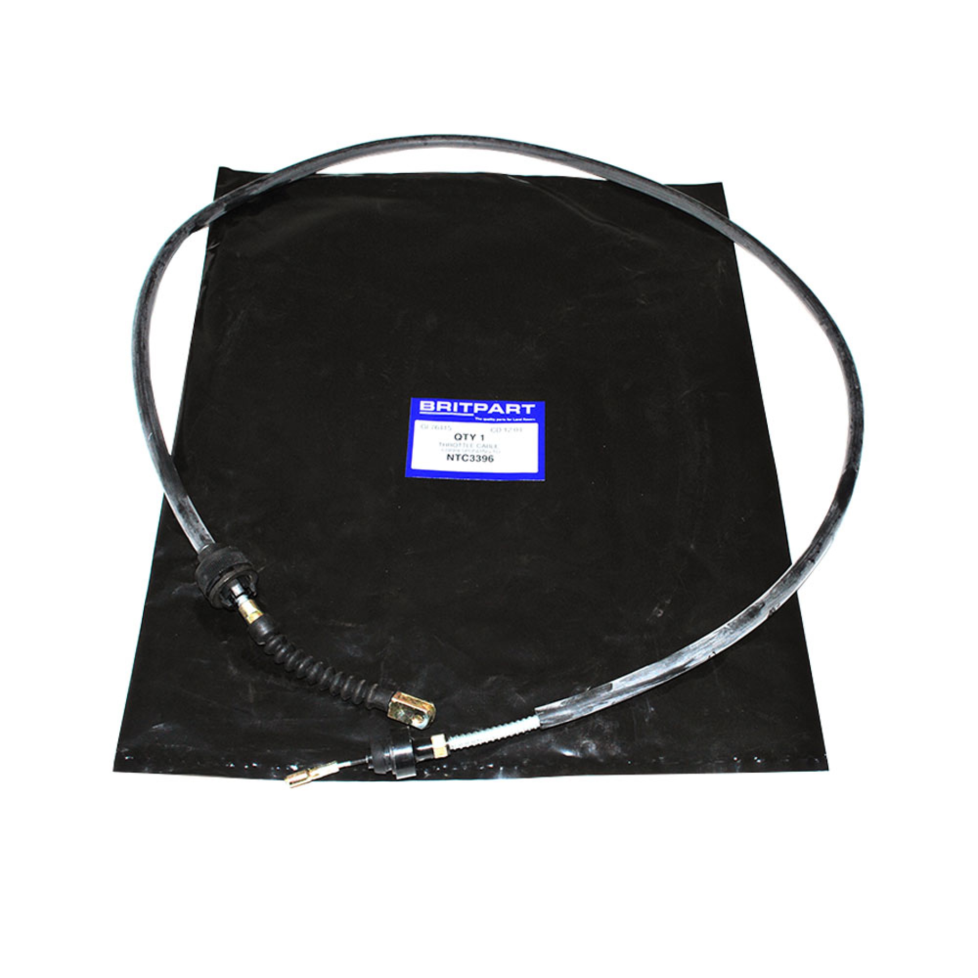 NTC3396 - Genuine Throttle Cable 90/110 2.5 Diesel L.h.d. 1986-90.