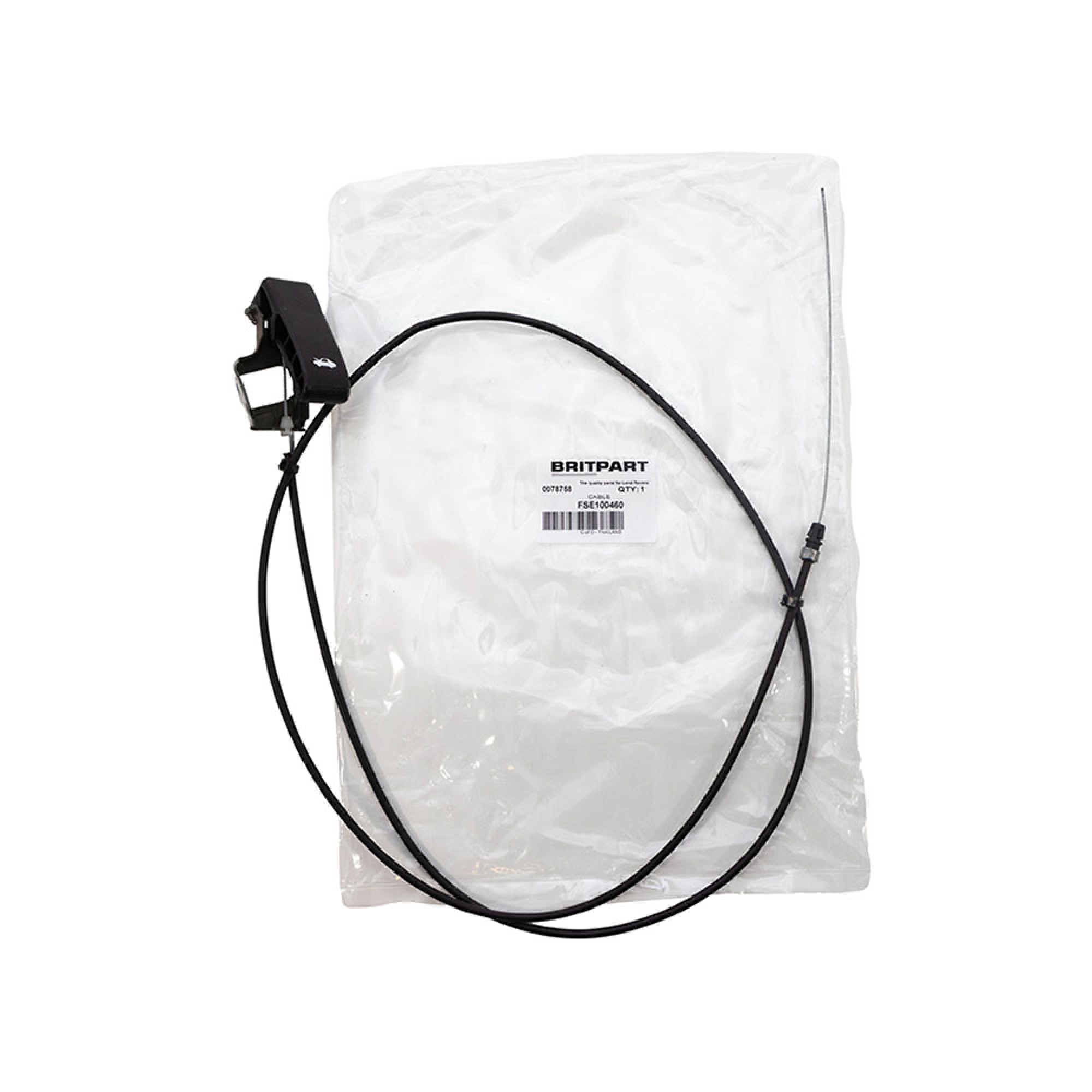 FSE100460 - Bonnet Release Cable 90/110 from XA159807 to 1A622423