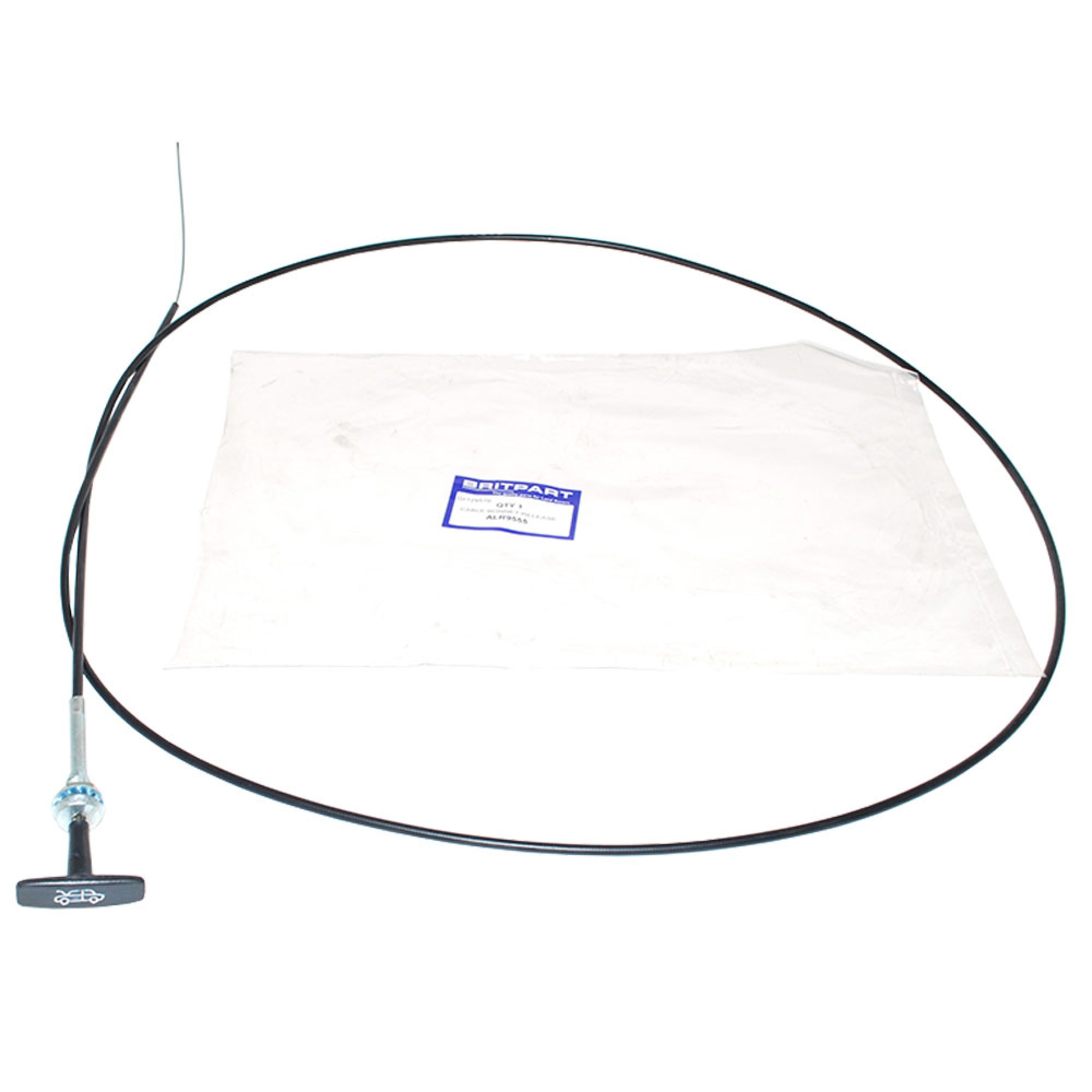 ALR9555 - Bonnet Release Cable 90/110 V8 from TA977537 to WA159806