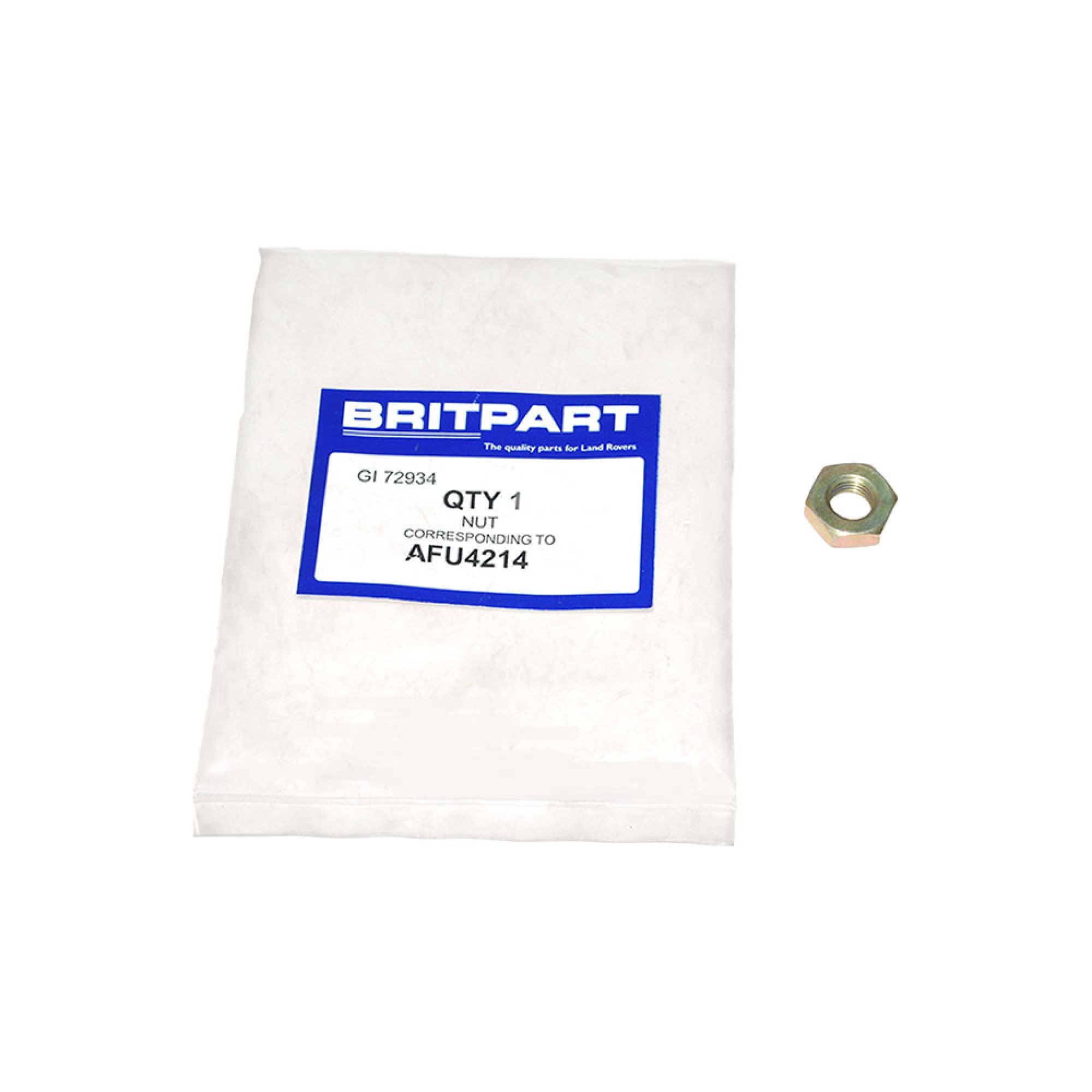 Nut for Steering Box Damper 90/110 and Discovery - AFU4214