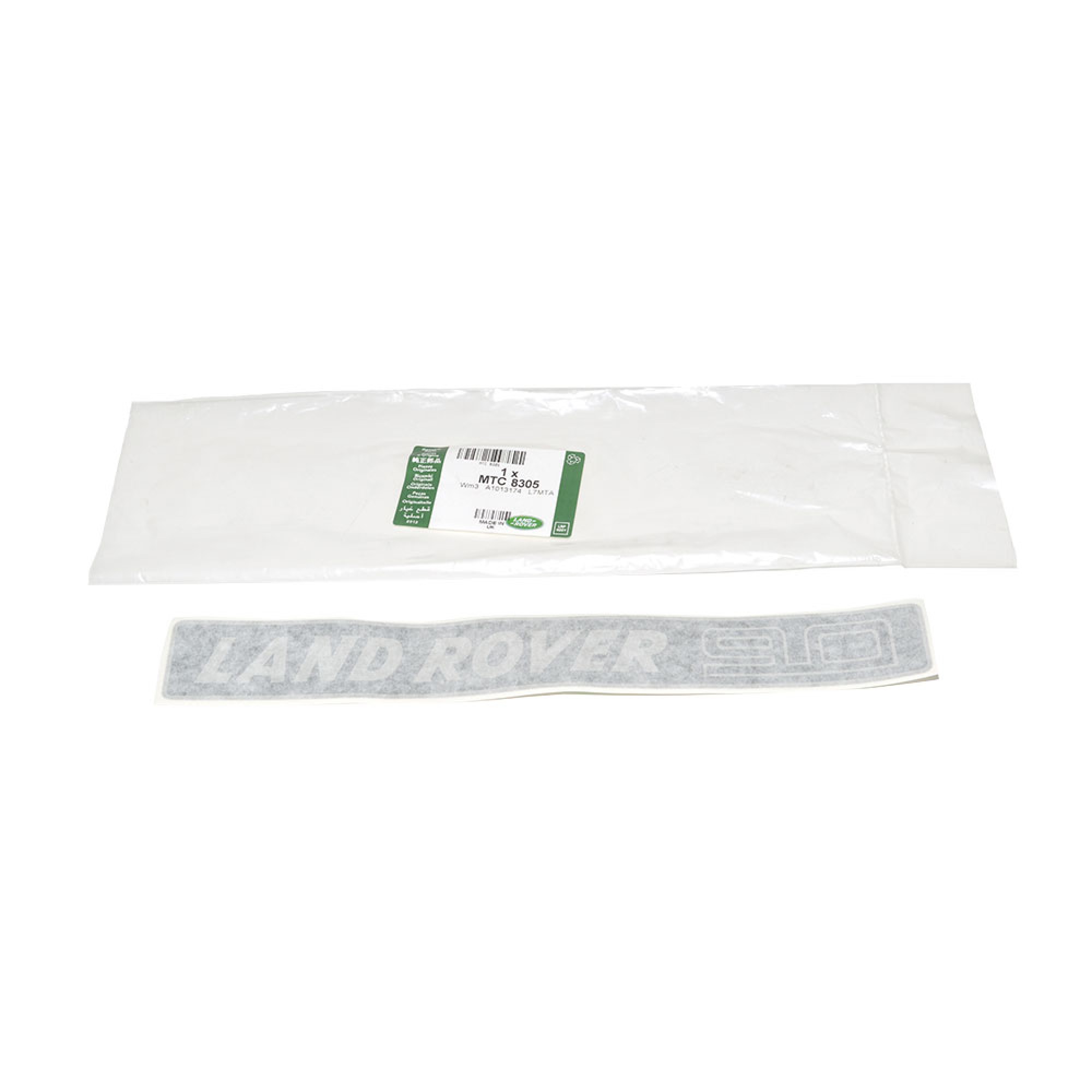 MTC8305 - Land Rover 90 Front Grille Badge Decal Etched