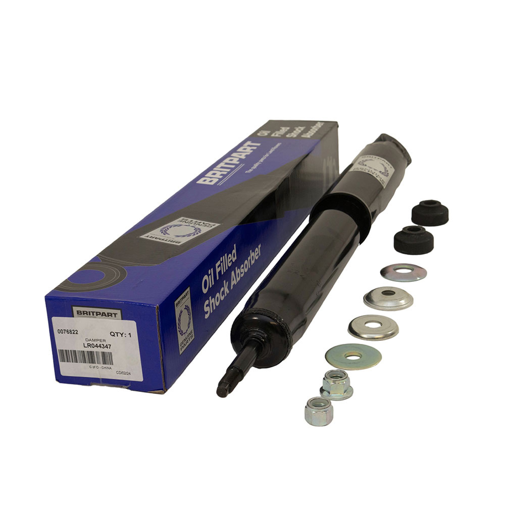 LR044347 - Shock Absorber Rear 90 from 7A000001