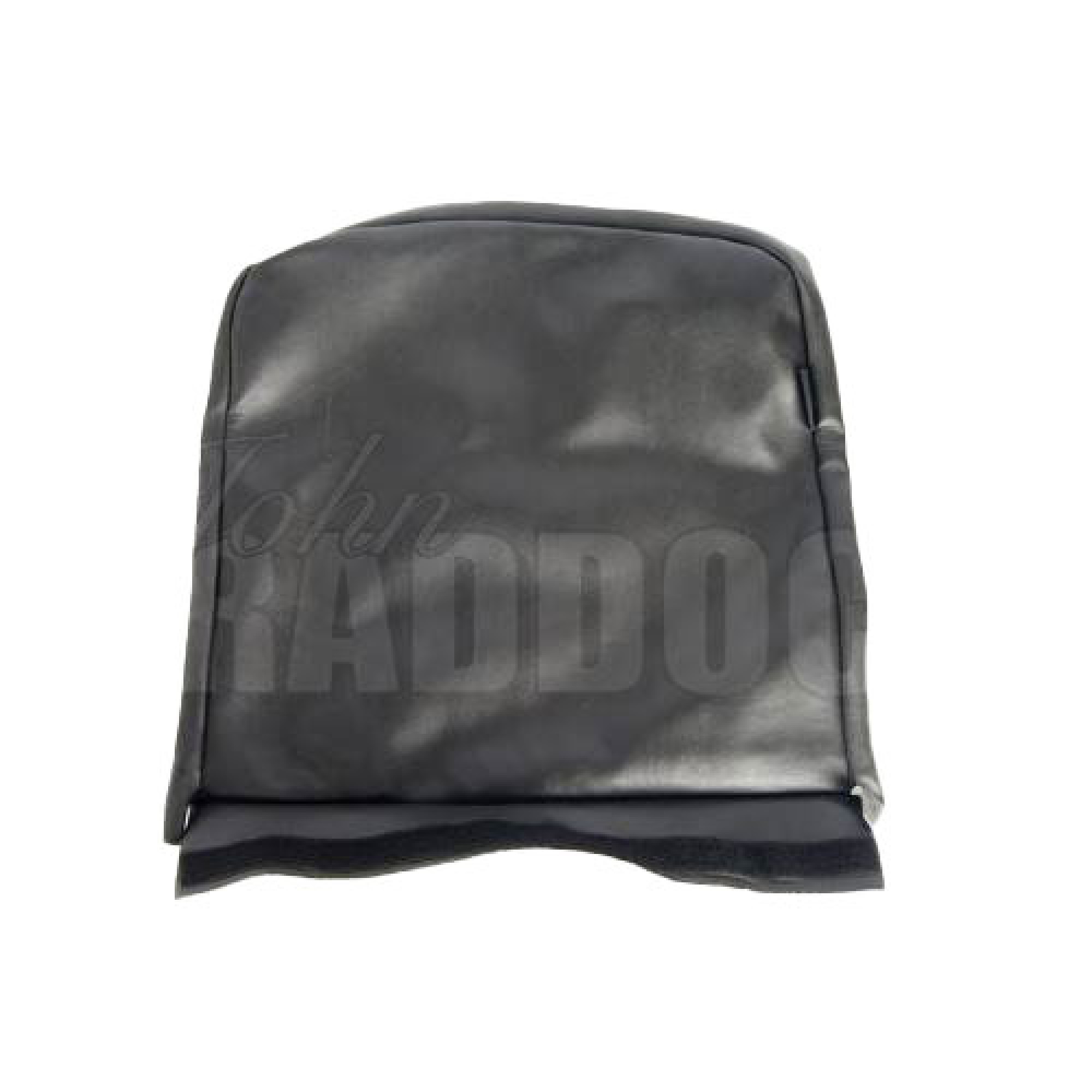 EXT051-BV - Inward Face Tip up Back Cover Black Vinyl