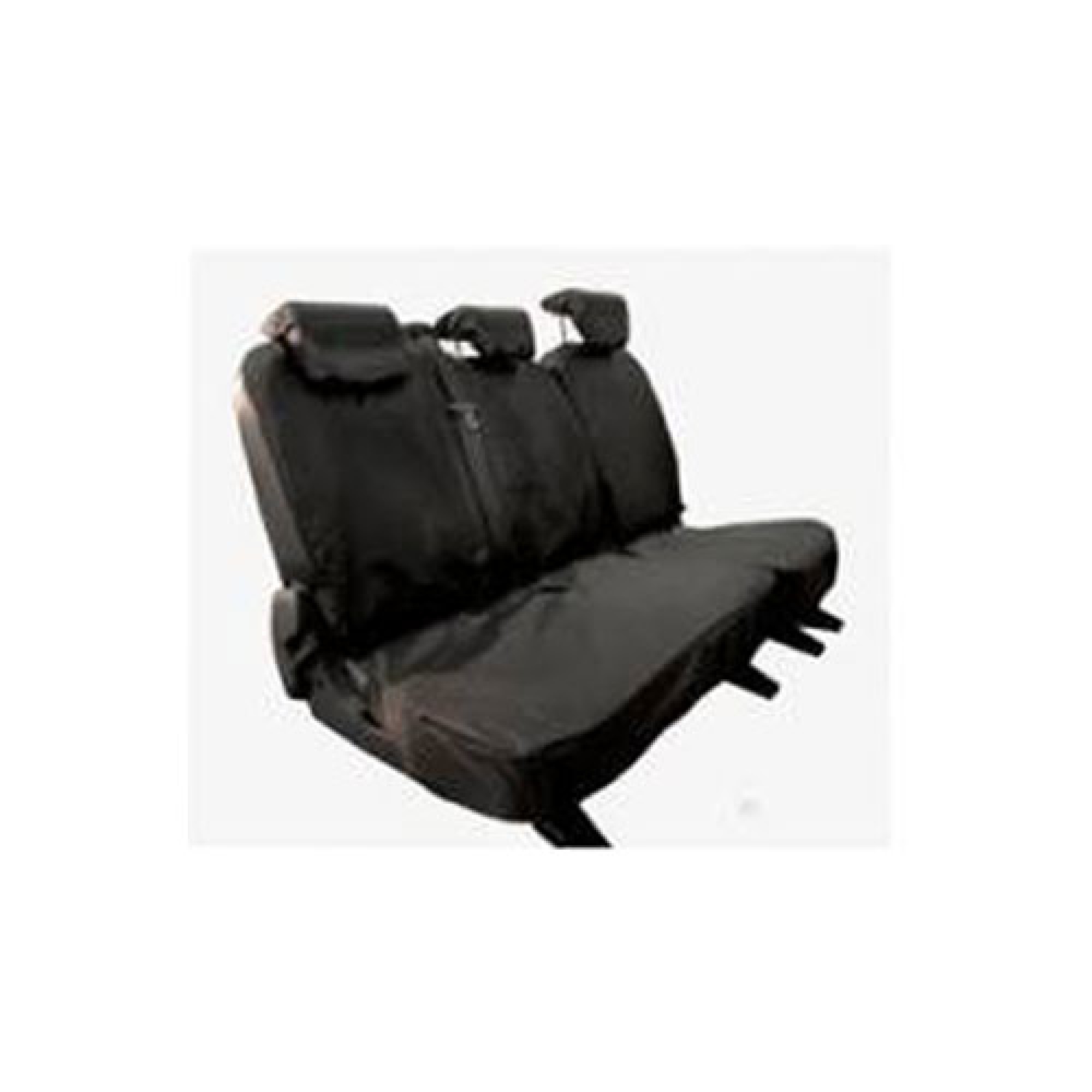 EXT018-19 - 110 TD4 2ND Row 3 Seat Set Black Nylon 2007ON
