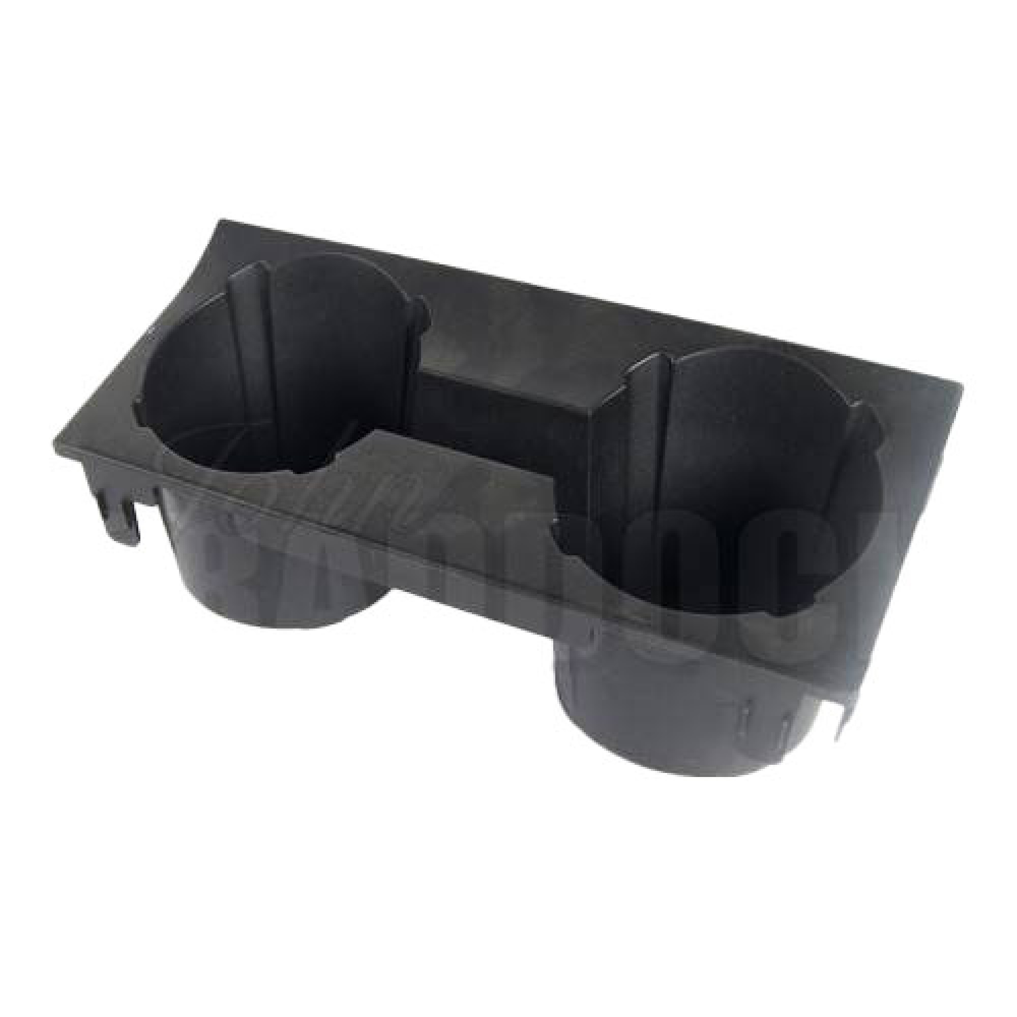 EXT015-2 - Twin Cup Holder Defender Cubby Box Moulded Abs Plastic