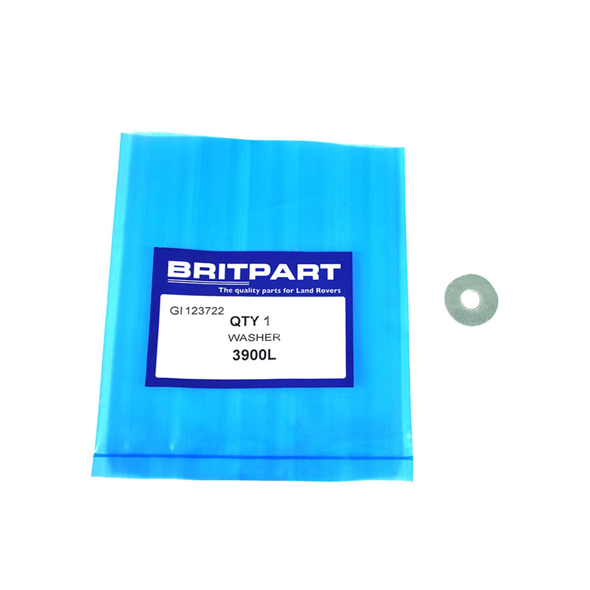 3900L - 1/4 Body Flat Washer.