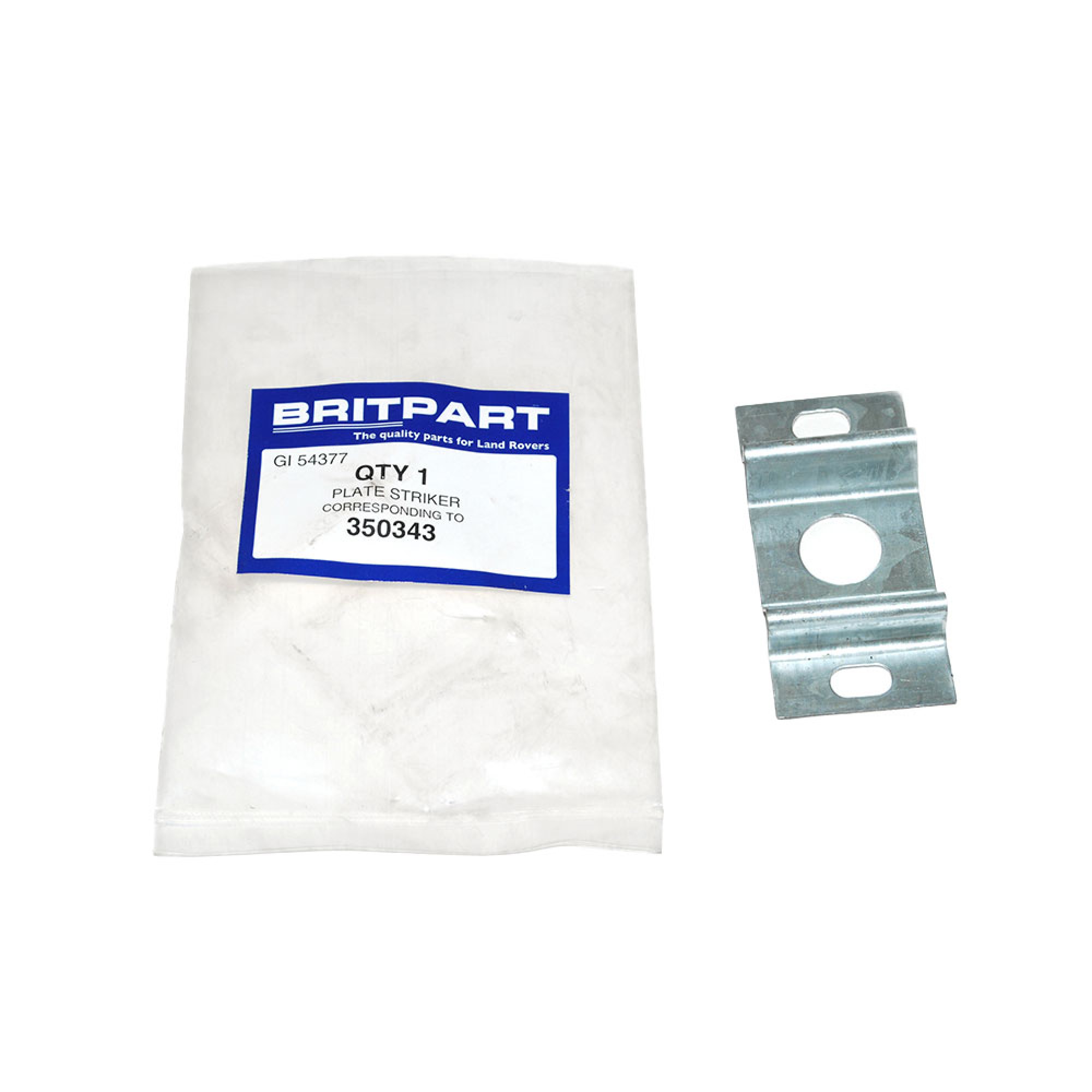 350343 - Plate for Bonnet Striker