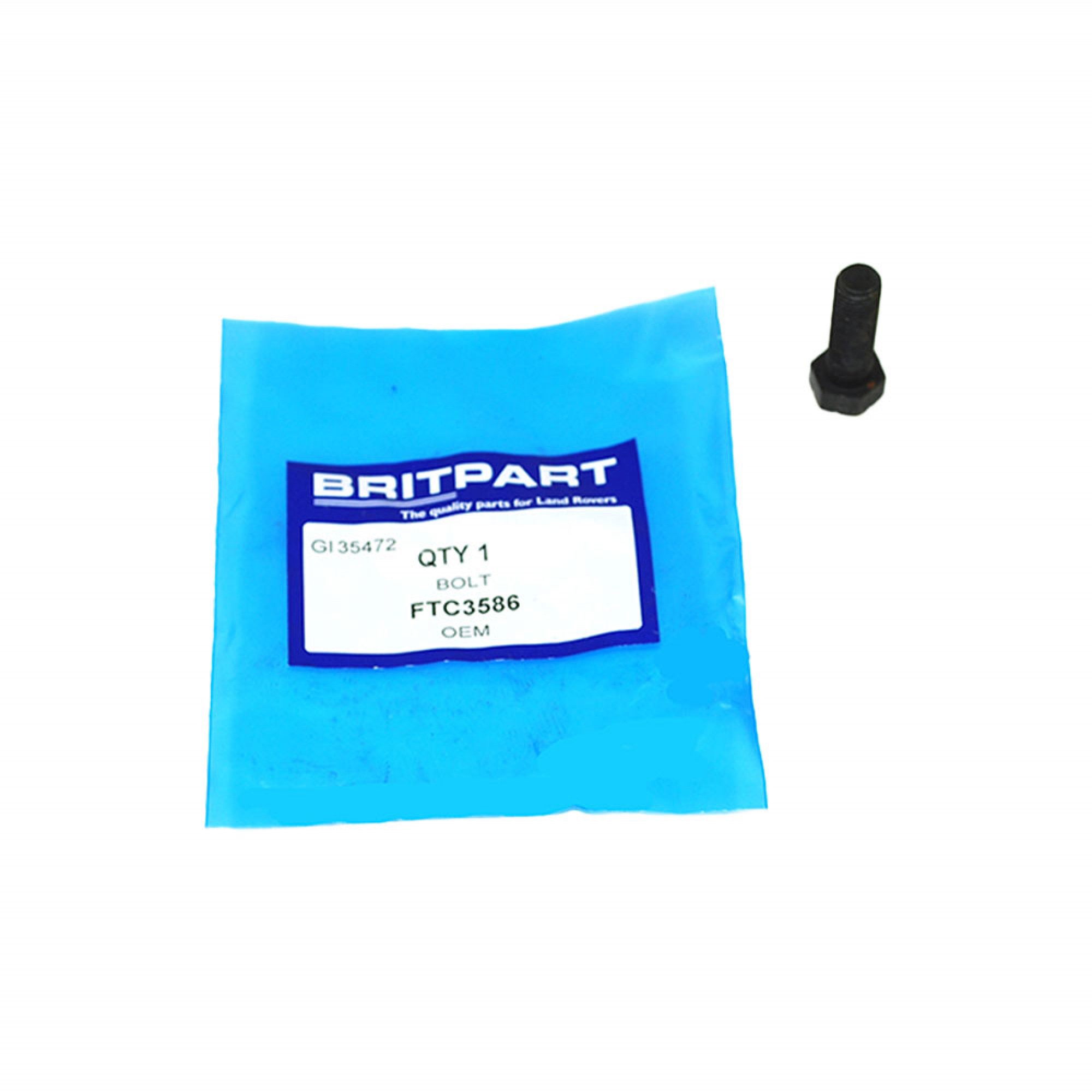 FTC3586 - Bolt for Crown Wheel 1975 on and Swivel House. Range Rover Classic to 1985