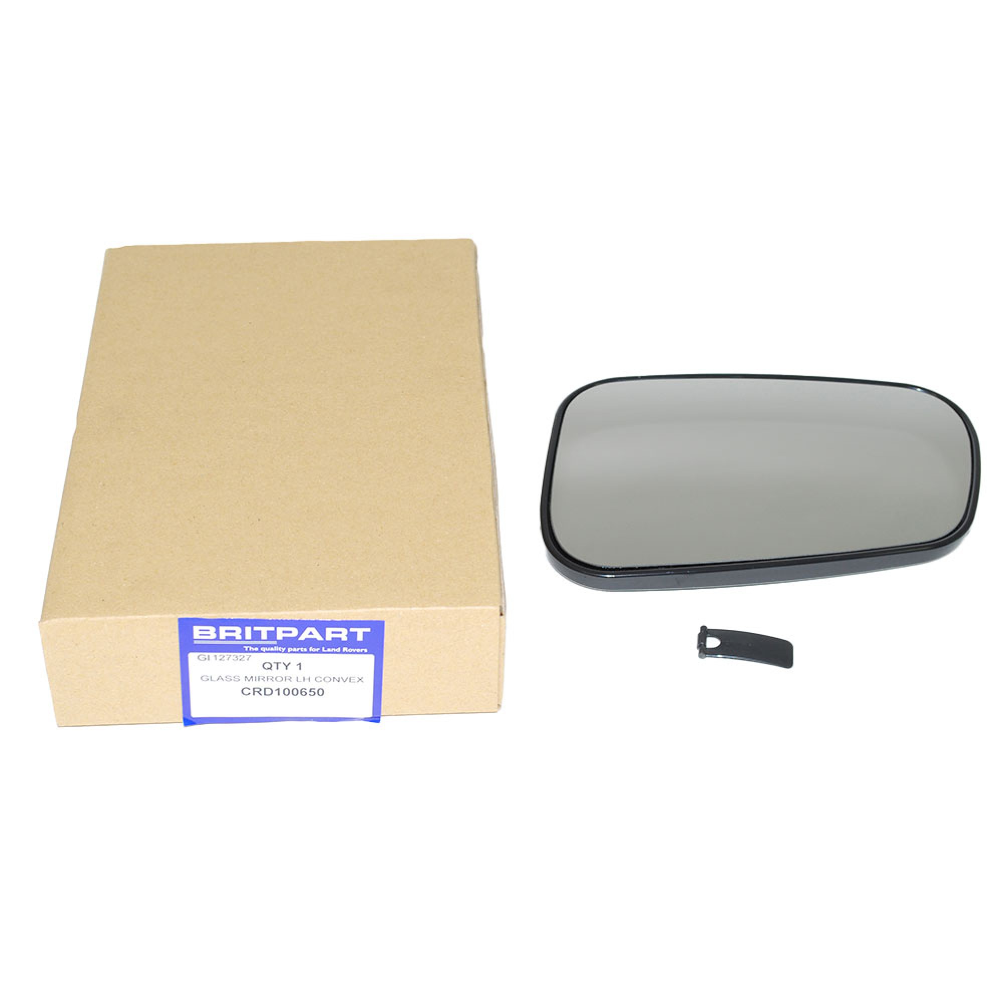 CRD100650 - Mirror Glass LH Electric Convex Discovery 1 and 2 1995 on