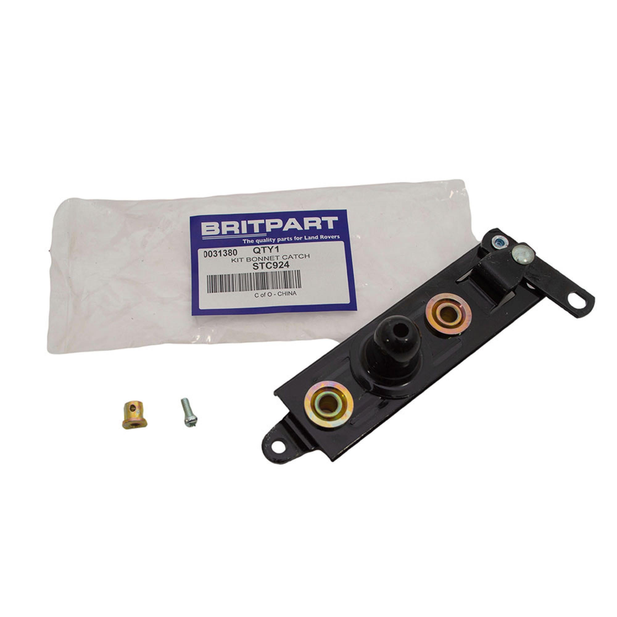 STC924 - Bonnet Catch Cable Operated for L.H Side Release Range Rover Classic and Discovery