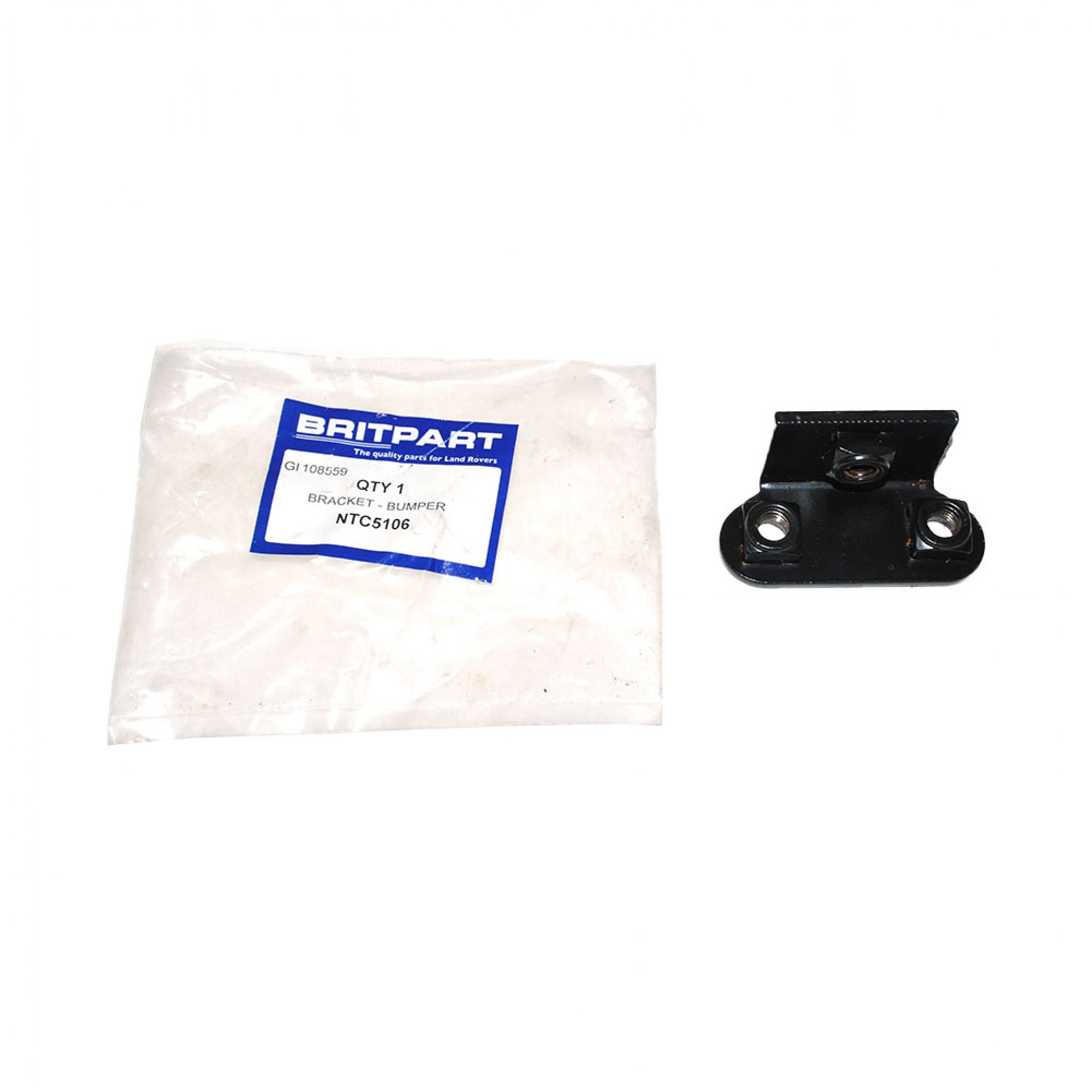 NTC5106 - Bracket Bumper to Chassis Rear Discovery 1