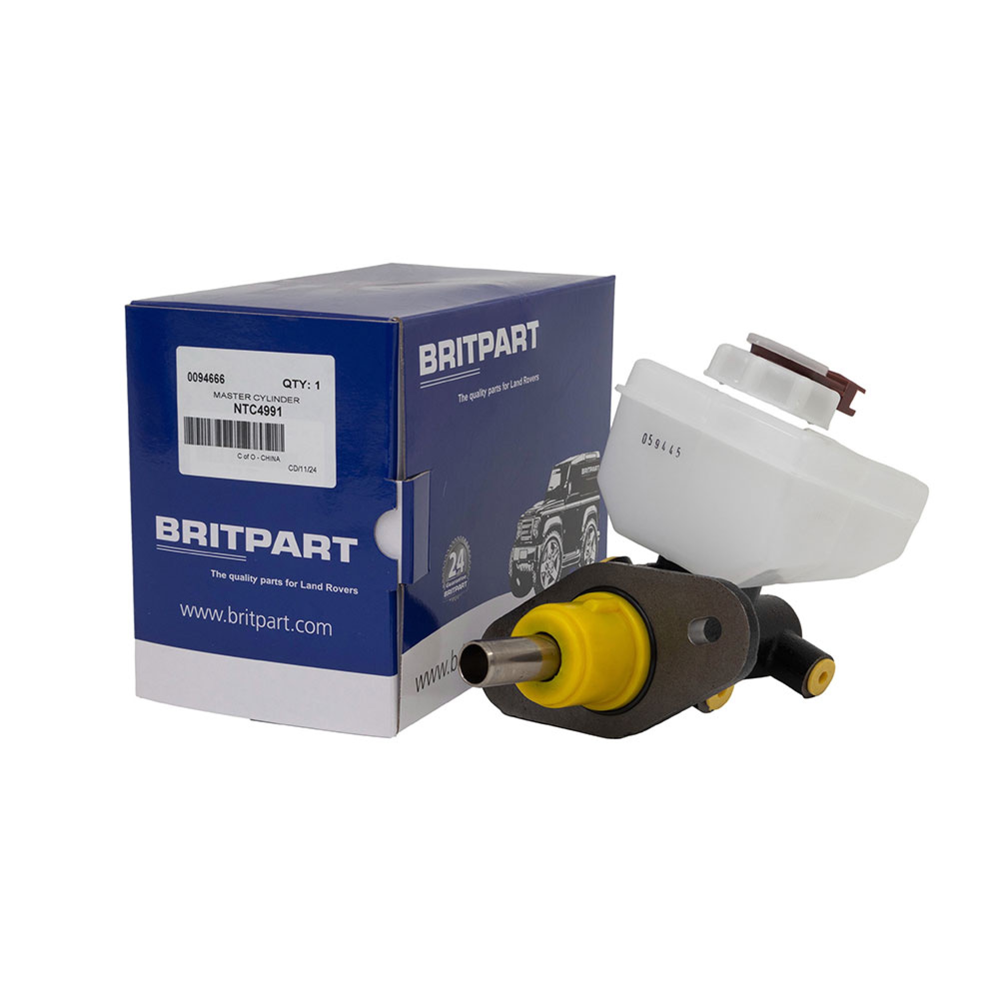 NTC4991 - Brake Master Cylinder Discovery to 1994 and Range Rover Classic 1986 to 1994