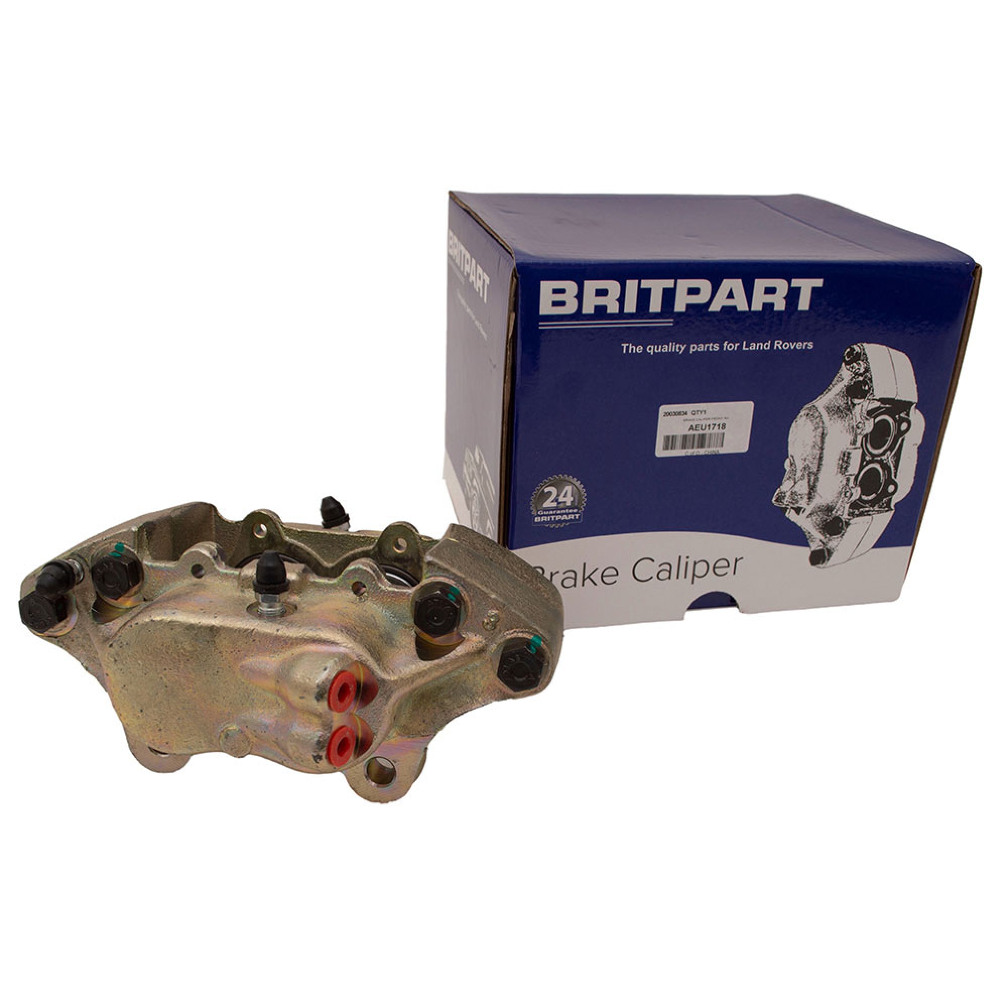AEU1718 - Caliper Assembly Front RH Metric Range Rover Classic and Discovery Non Vented