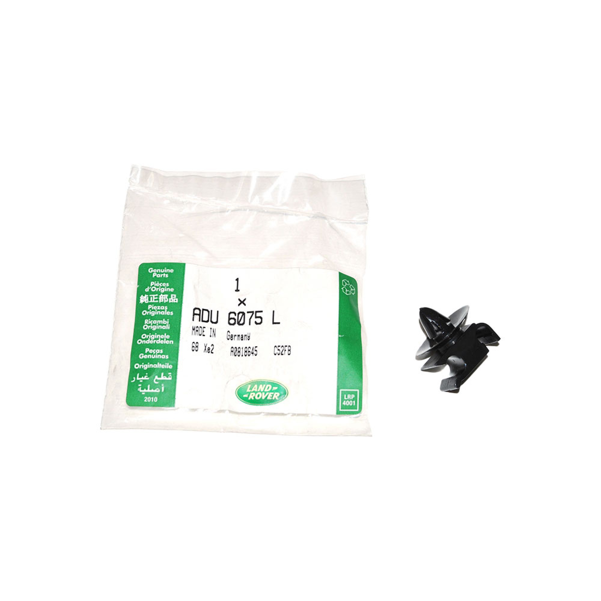 ADU6075L - Brake Pipe Clip Double